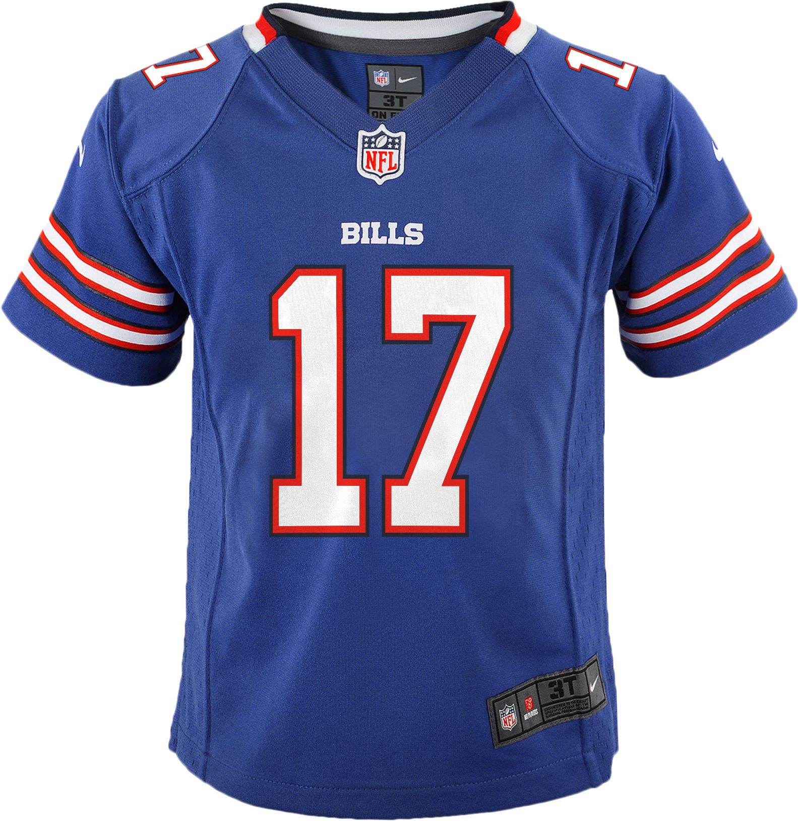 Nike Boys' Buffalo Bills Josh Allen #17 Royal Game Jersey product image