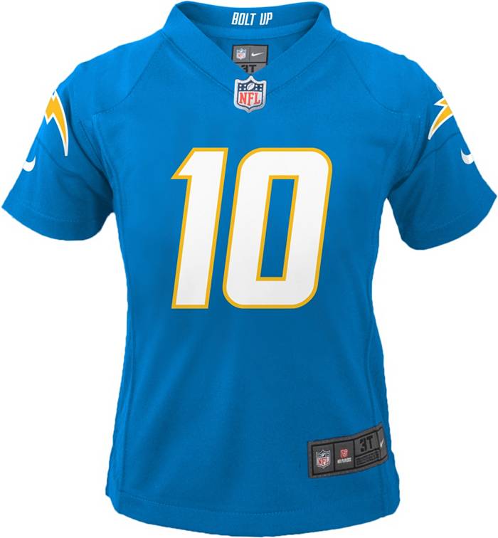Nike NFL Los Angeles Chargers Home Game Jersey Justin Herbert #10