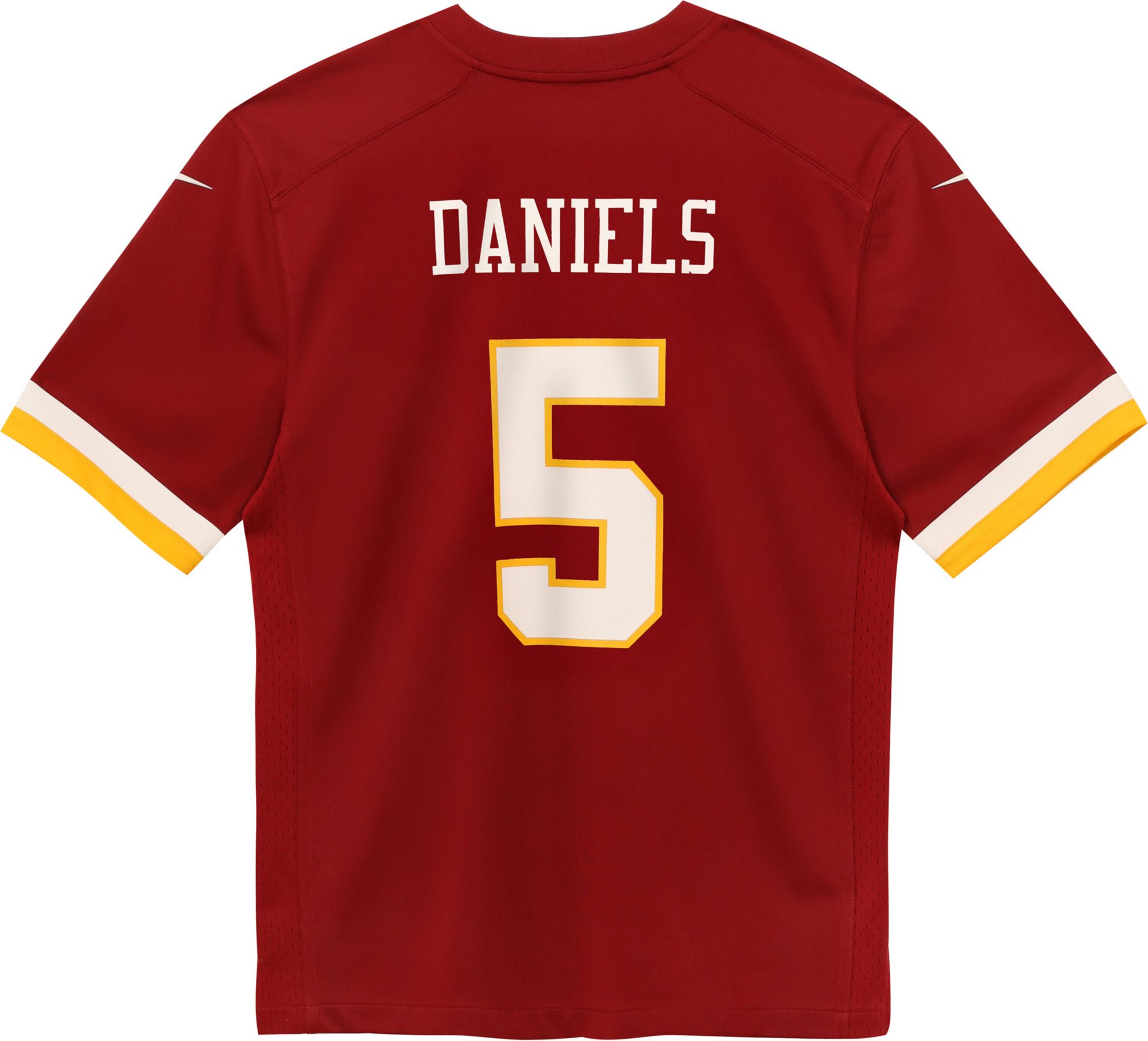 Nike Little Kids' Washington Commanders Jayden Daniels #5 Red Home Game Jersey product image