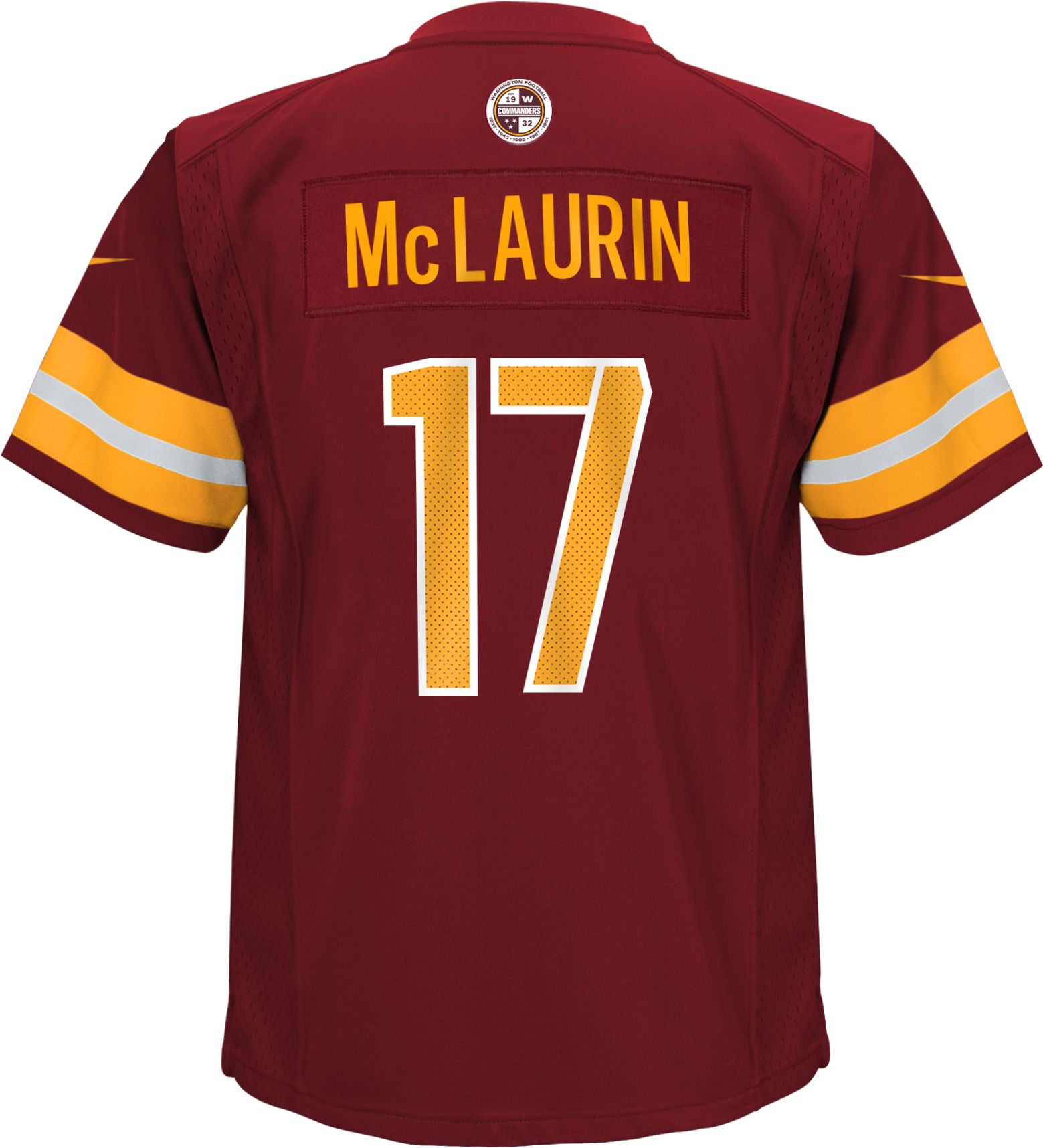 Nike Little Kids' Washington Commanders Terry McLaurin #17 Red Game Jersey product image