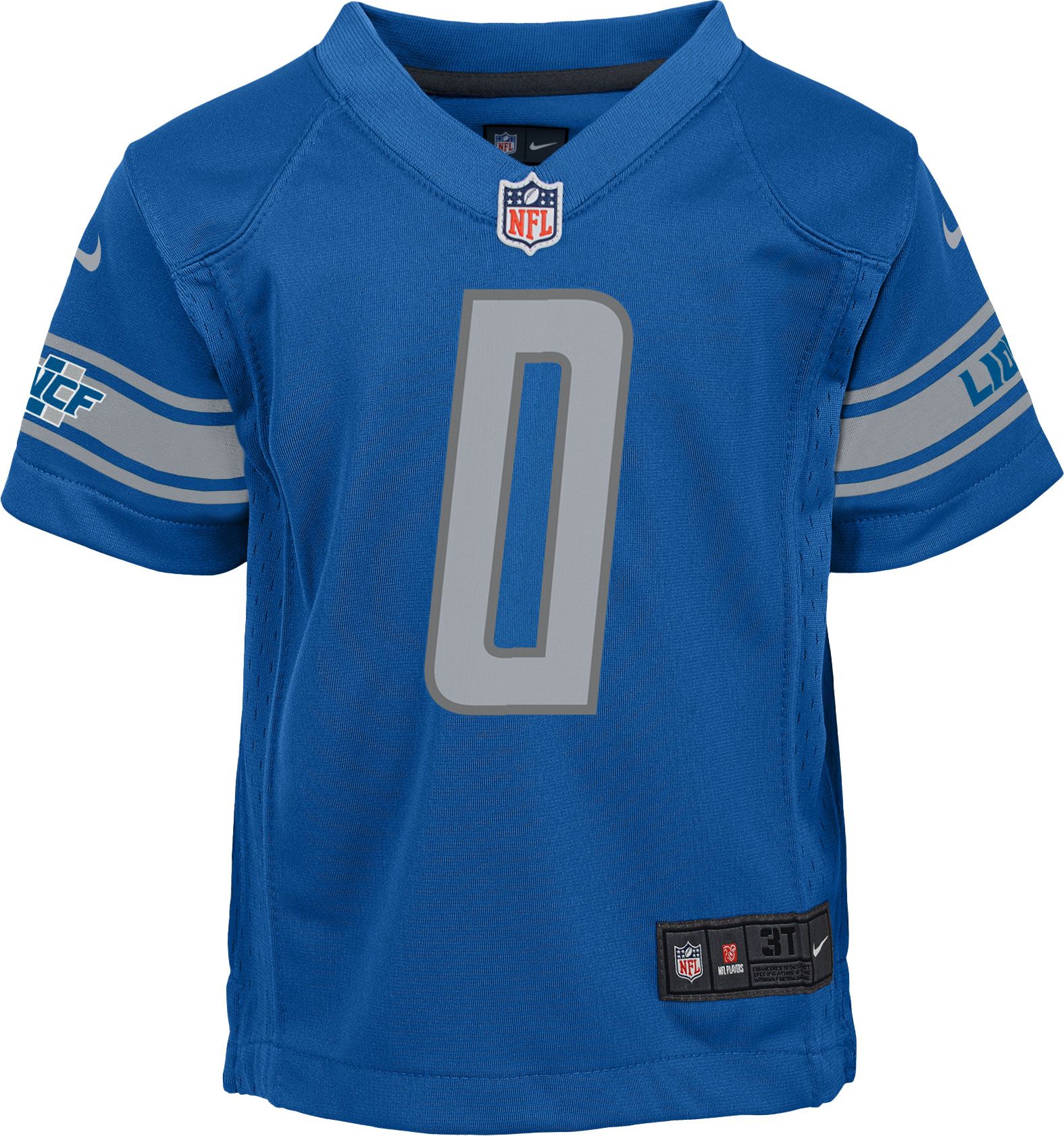 Nike Boys' Detroit Lions Jahmyr Gibbs #0 Blue Spark Game Jersey product image