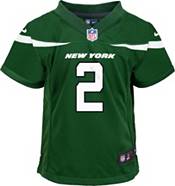Nike Little Kid's New York Jets Zach Wilson #2 Green Game Jersey product image