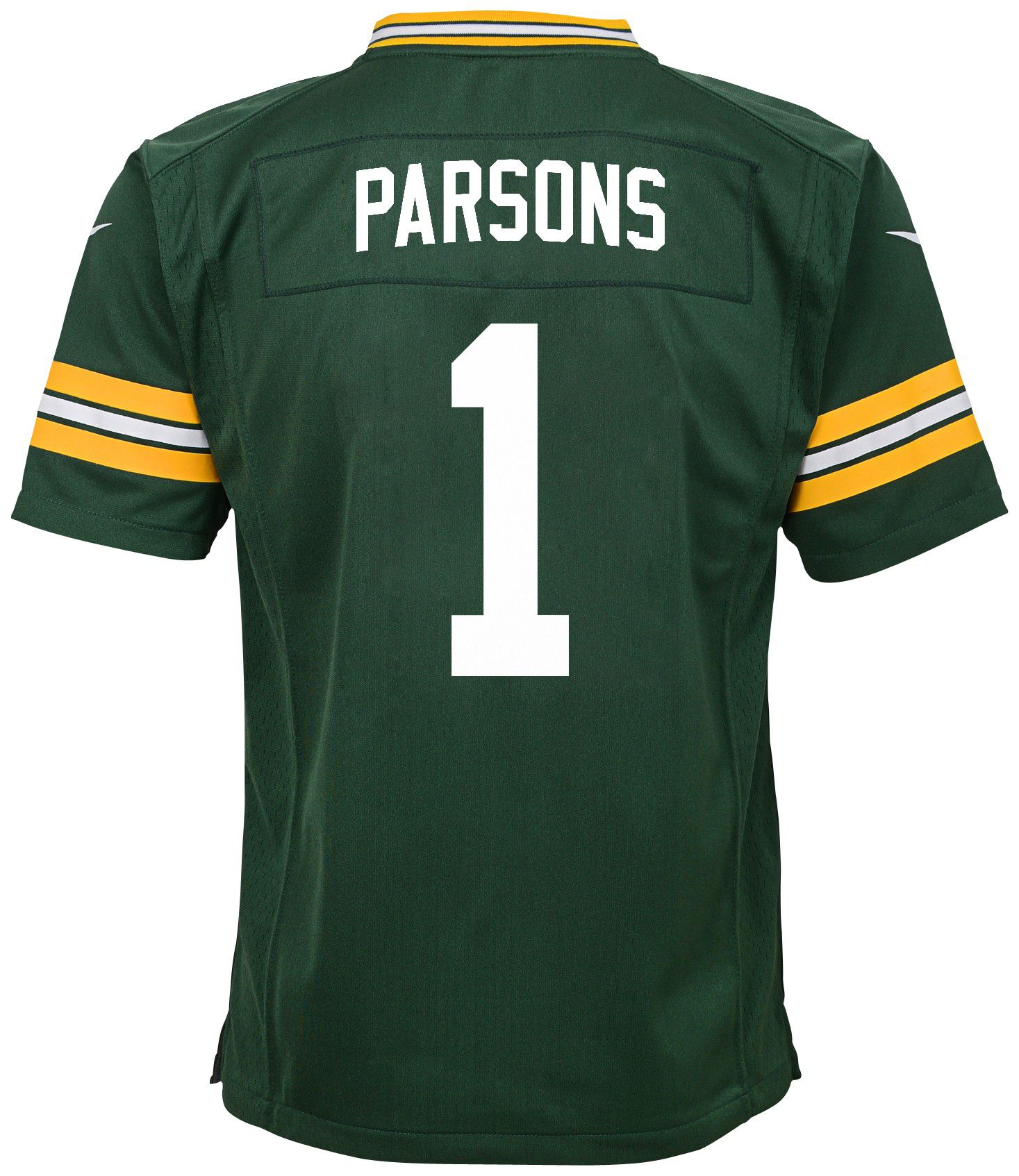 Nike Boys' Green Bay Packers Micah Parsons #1 Green Home Jersey product image