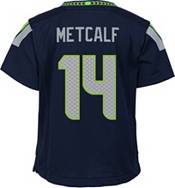 Nike Boys' Seattle Seahawks D.K. Metcalf #14 Navy Game Jersey product image