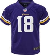 men's minnesota vikings justin jefferson nike purple player game jersey
