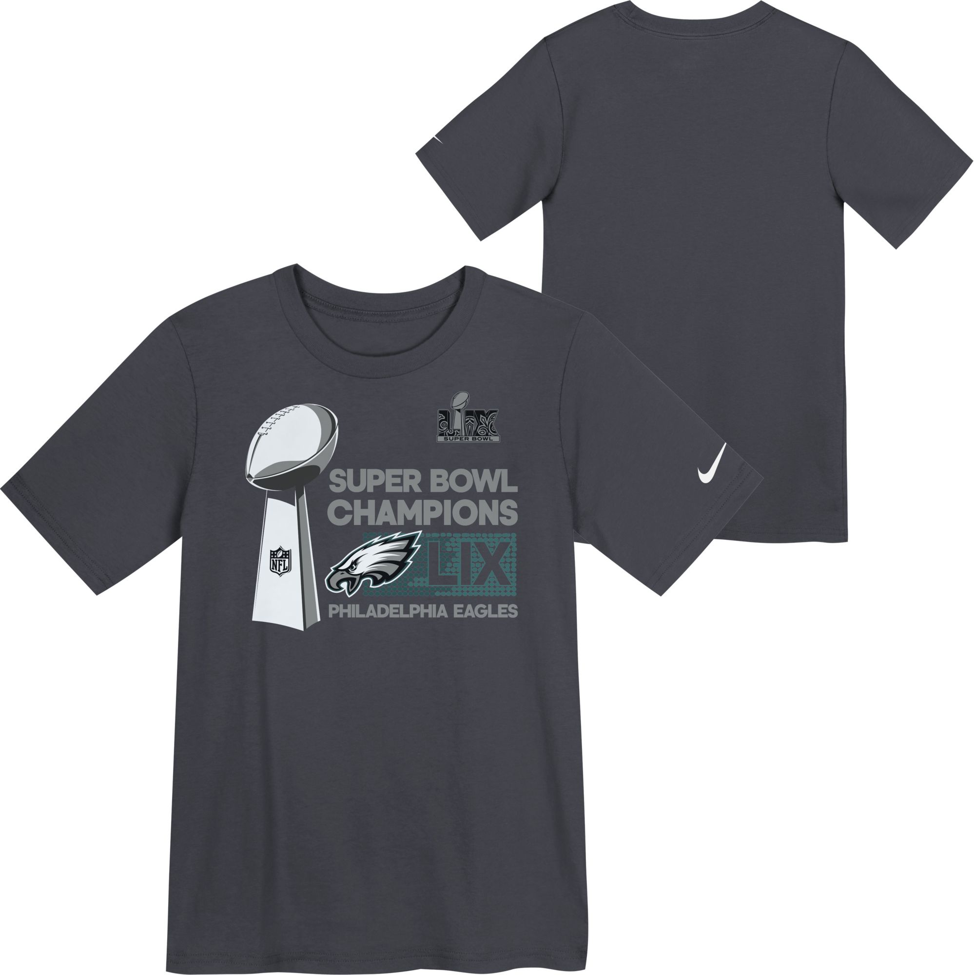 Nike Little Kids' 2024-25 Super Bowl LIX Champions Philadelphia Eagles Locker Room T-Shirt product image