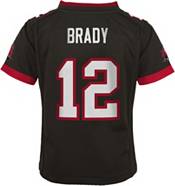 Nike Little Kid's Tampa Bay Buccaneers Tom Brady #12 Pewter Game Jersey product image