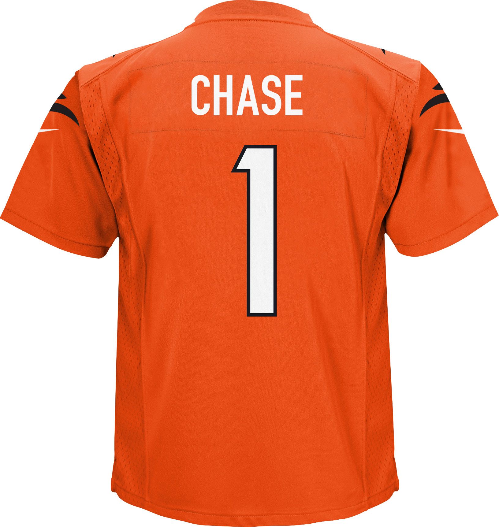 Nike Boys' Cincinnati Bengals Ja'Marr Chase #1 Orange Game Alternate Jersey product image