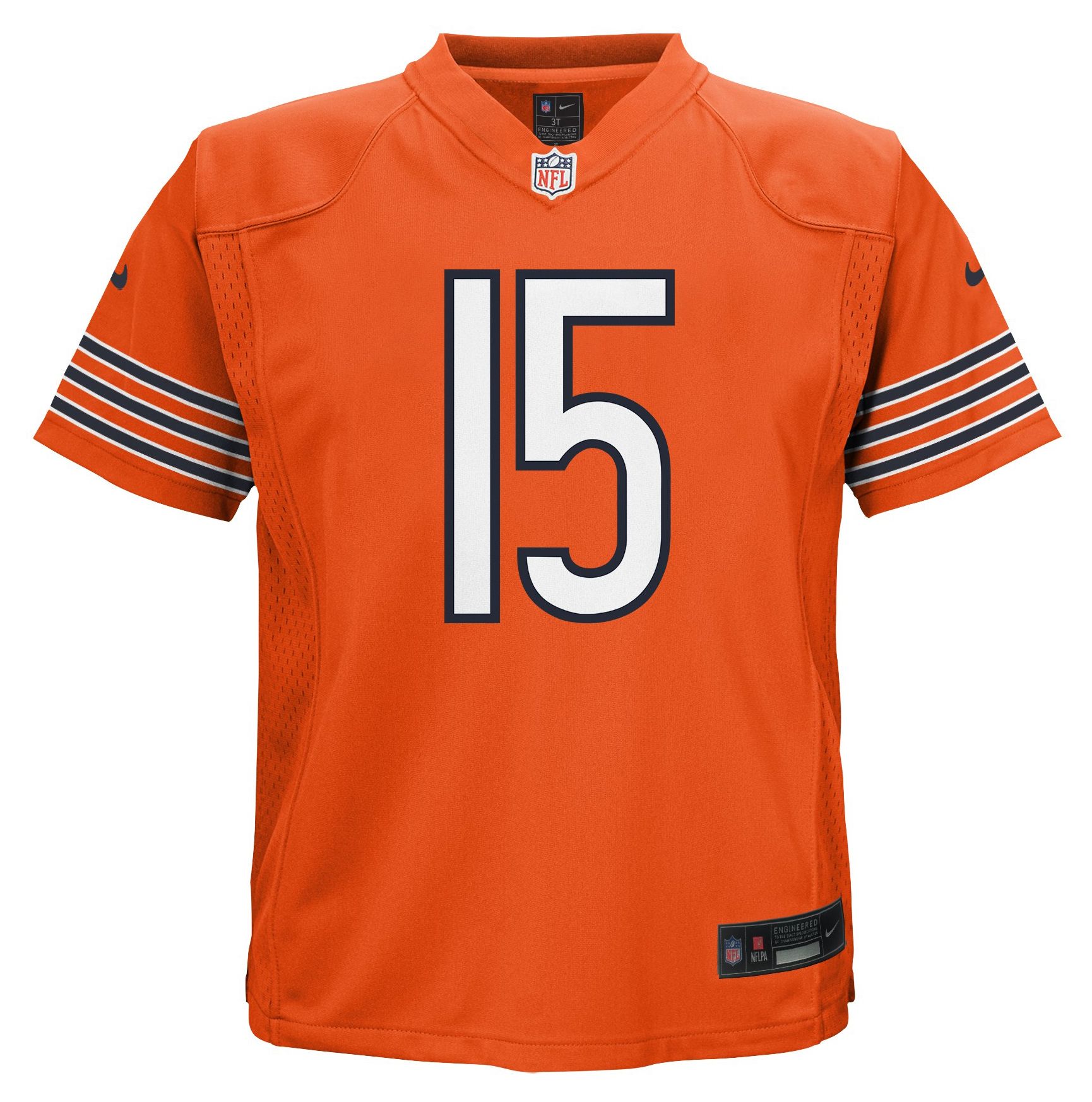 Nike Boys' Chicago Bears Rome Odunze #15 Orange Alternate Game