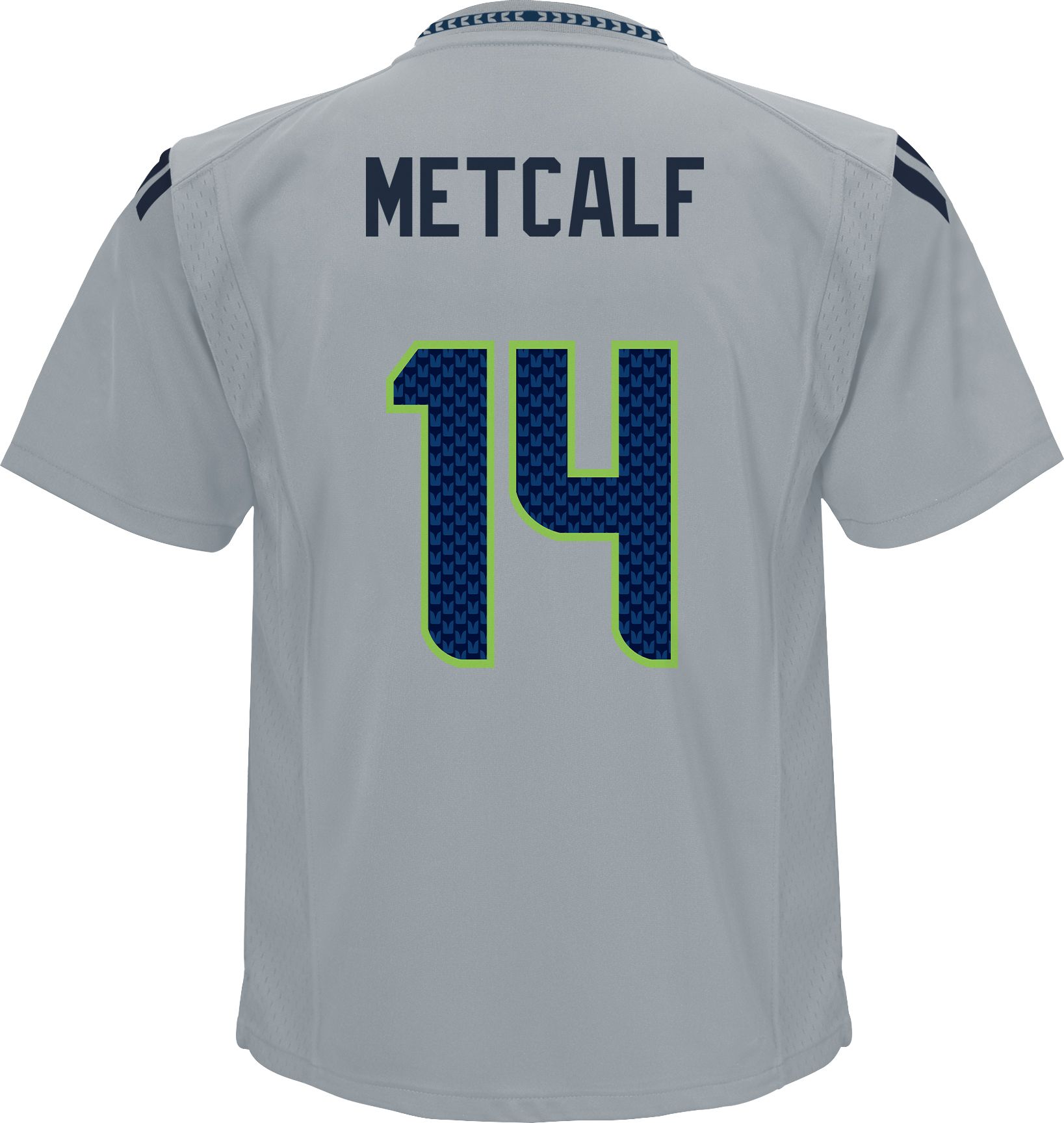 Nike Little Kid's Seattle Seahawks DK Metcalf #14 Grey Game Jersey product image