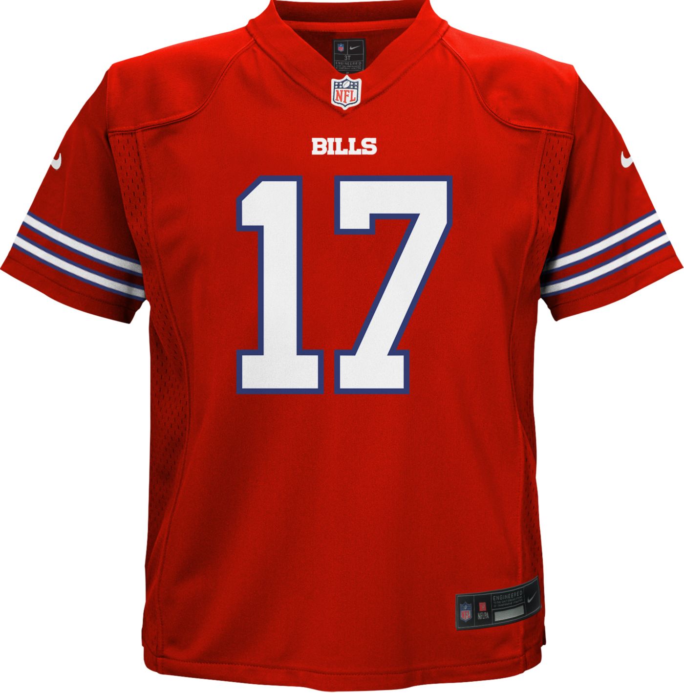 Nike Little Kids Buffalo Bills Josh Allen 17 Alternate Red Game Jersey Dick s Sporting Goods