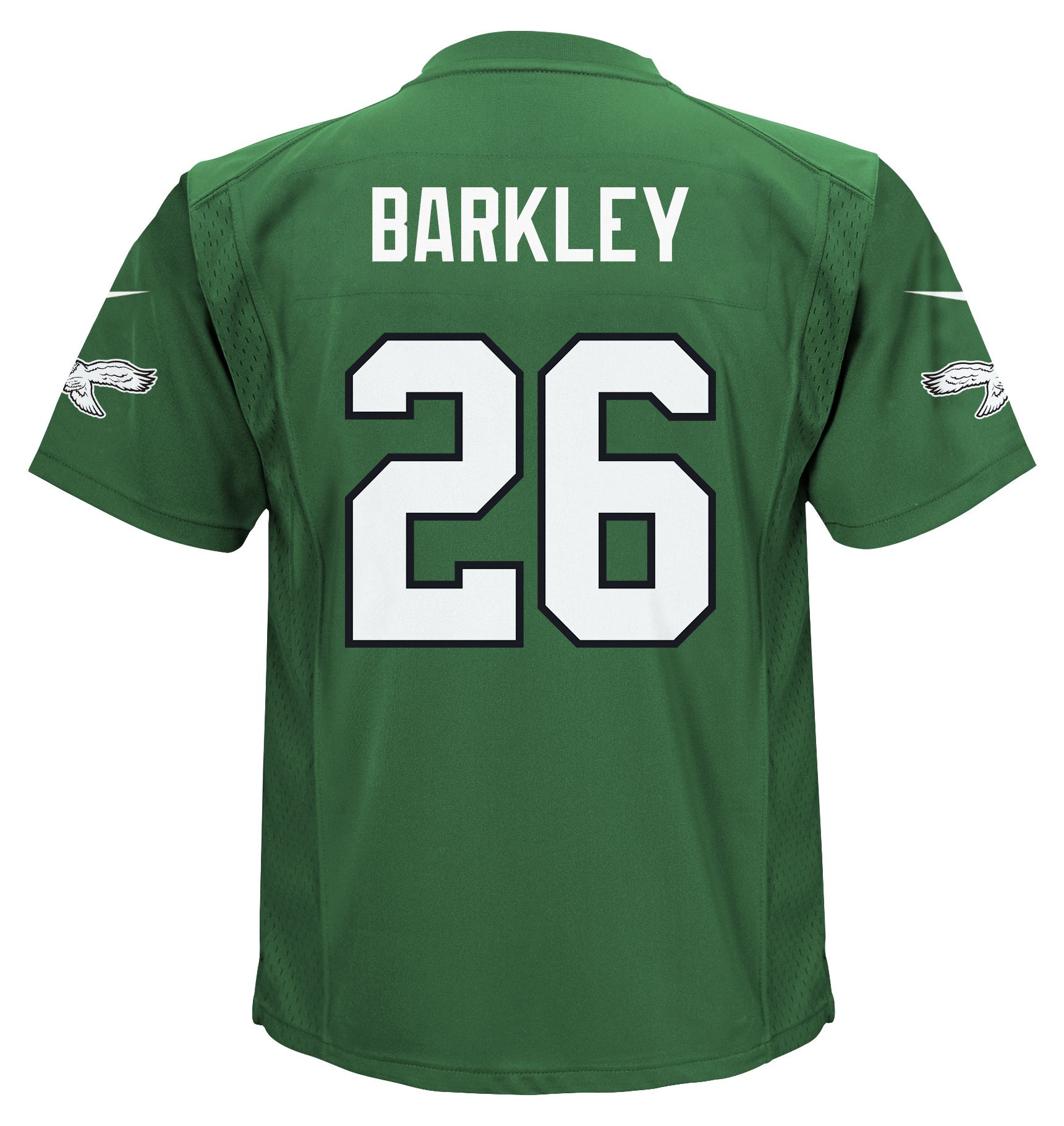 Nike Boys' Philadelphia Eagles Saquon Barkley #26 Kelly Green Game Jersey product image