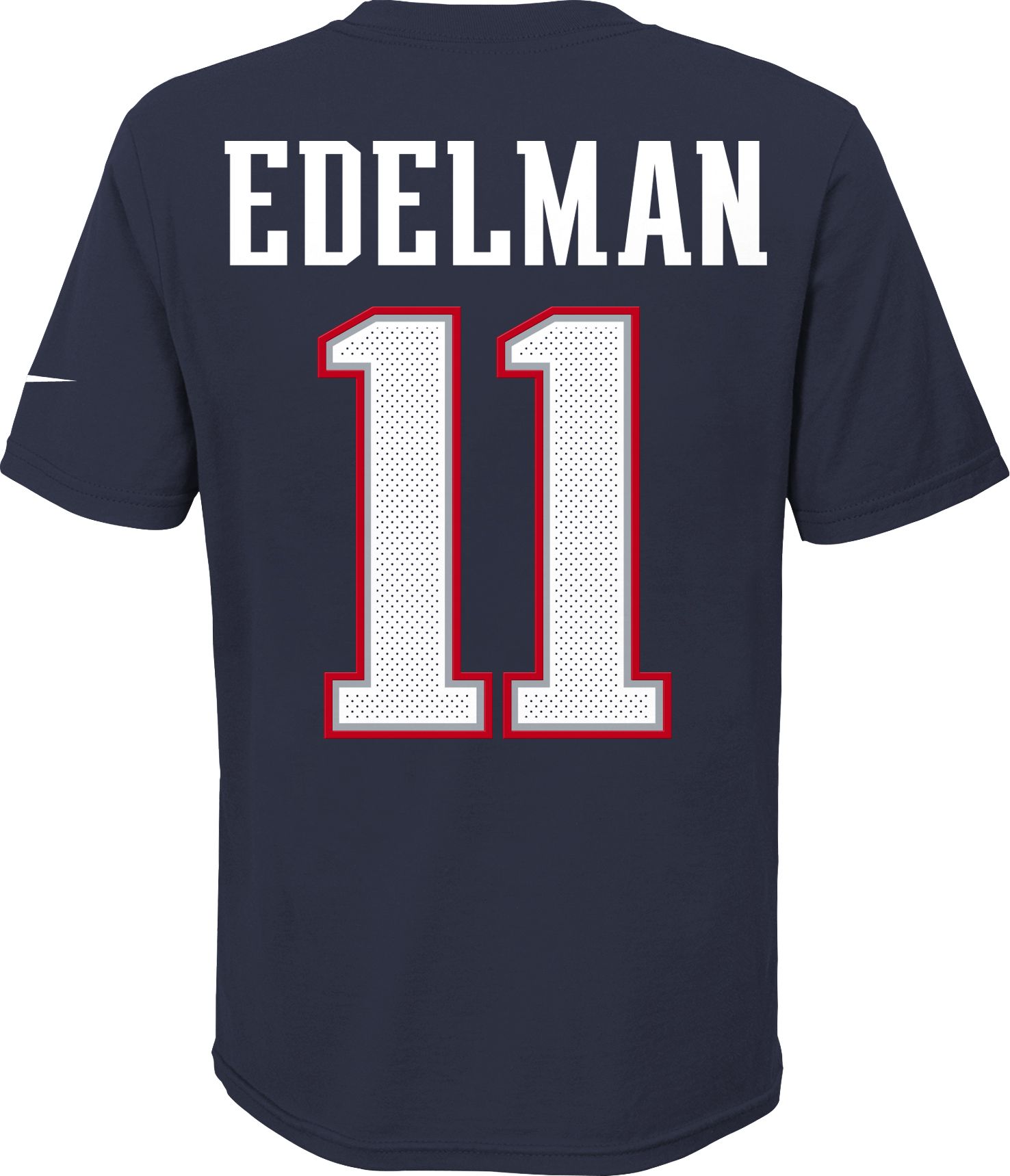 Nike Youth New England Patriots Julian Edelman #11 Pride Player Navy T-Shirt product image