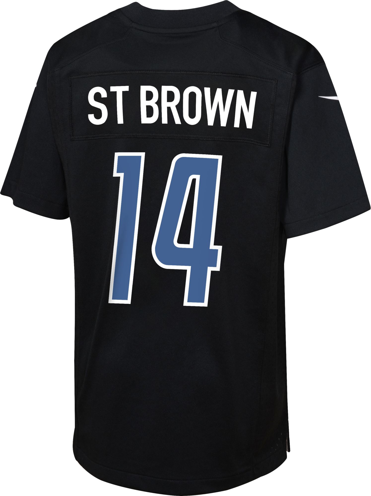 Nike Youth Detroit Lions Amon-Ra St. Brown #14 Fashion Black Game Jersey product image