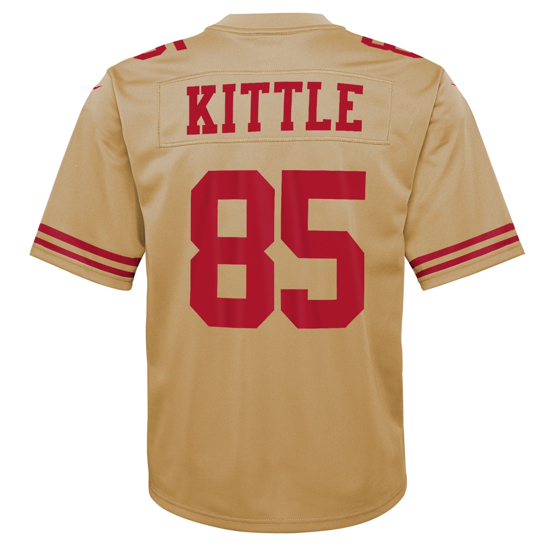 gold kittle jersey