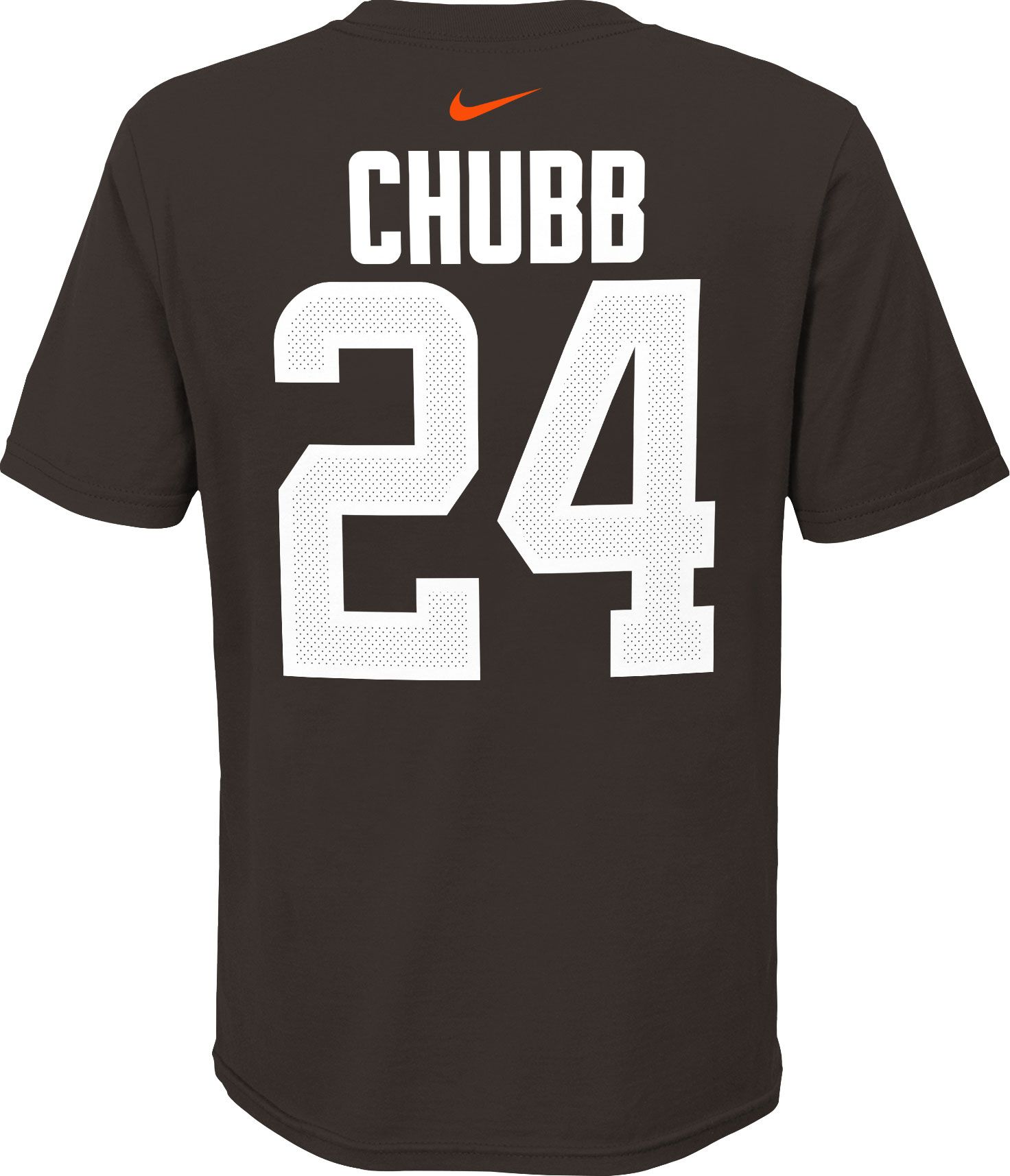 Nike Youth Cleveland Browns Nick Chubb #24 Brown T-Shirt product image