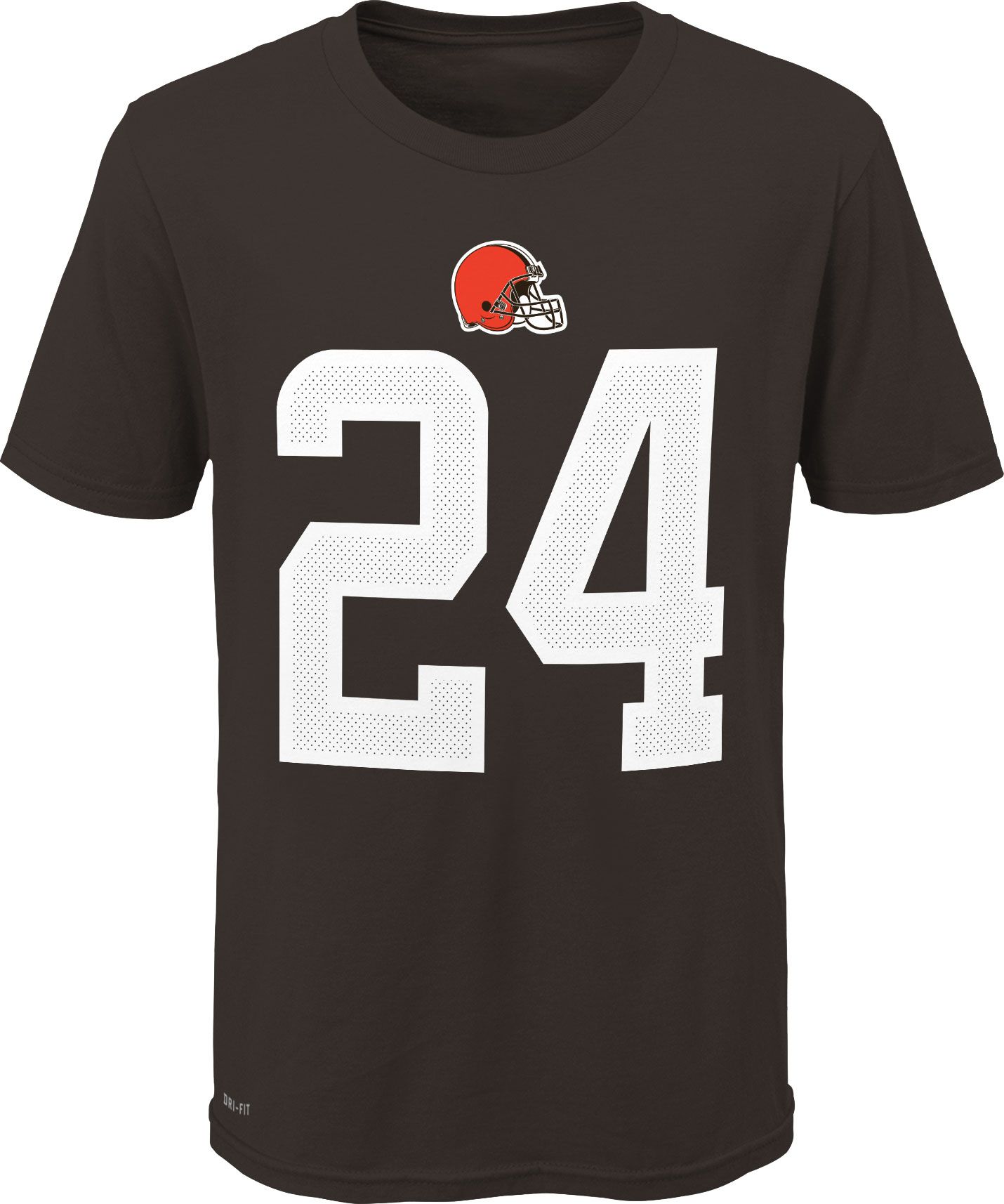 Nike Youth Cleveland Browns Nick Chubb #24 Brown T-Shirt product image