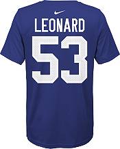 Nike Youth Indianapolis Colts Darius Leonard #53 Logo Blue T-Shirt product image
