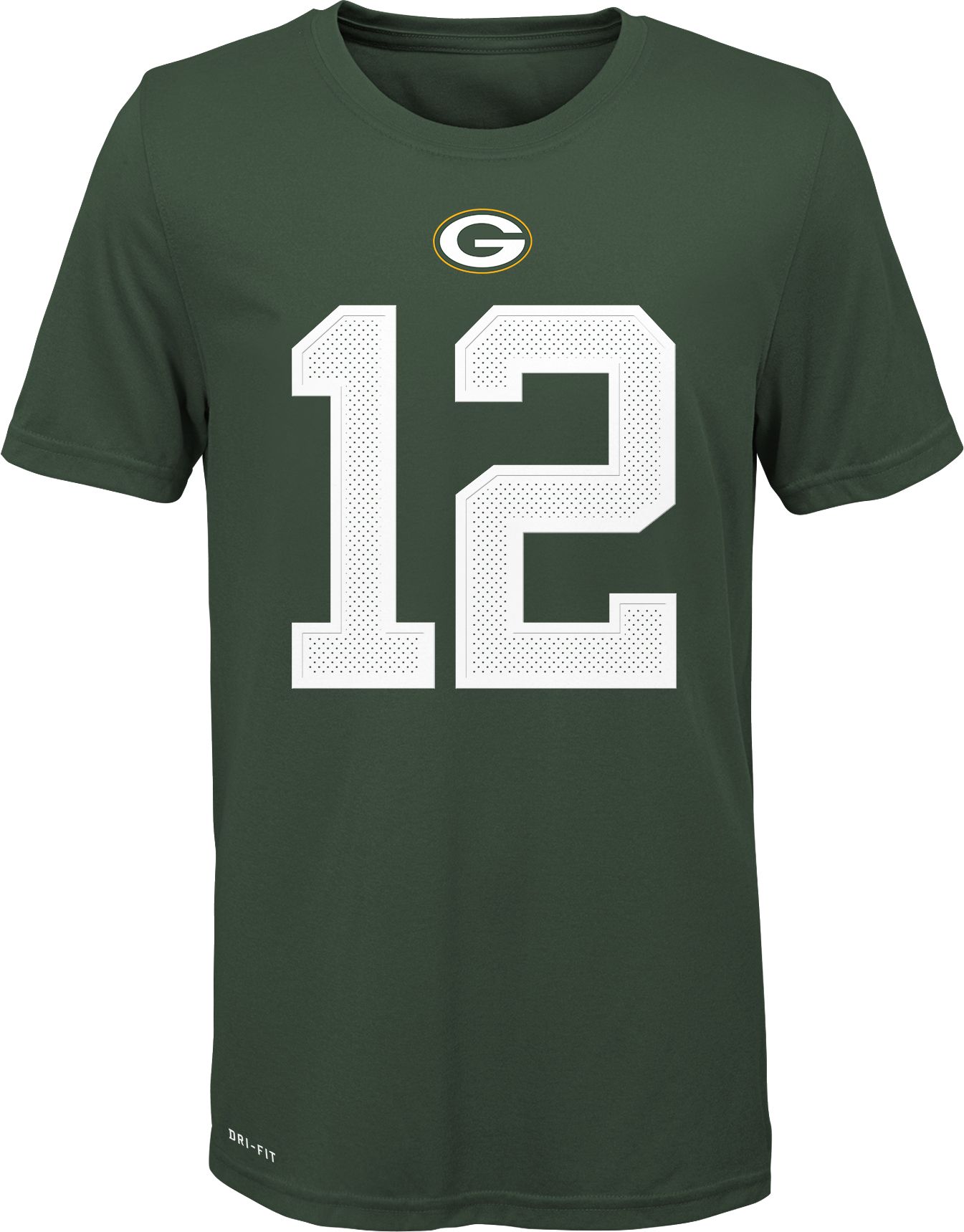 Nike Youth Green Bay Packers Aaron Rodgers #12 Green T-Shirt product image