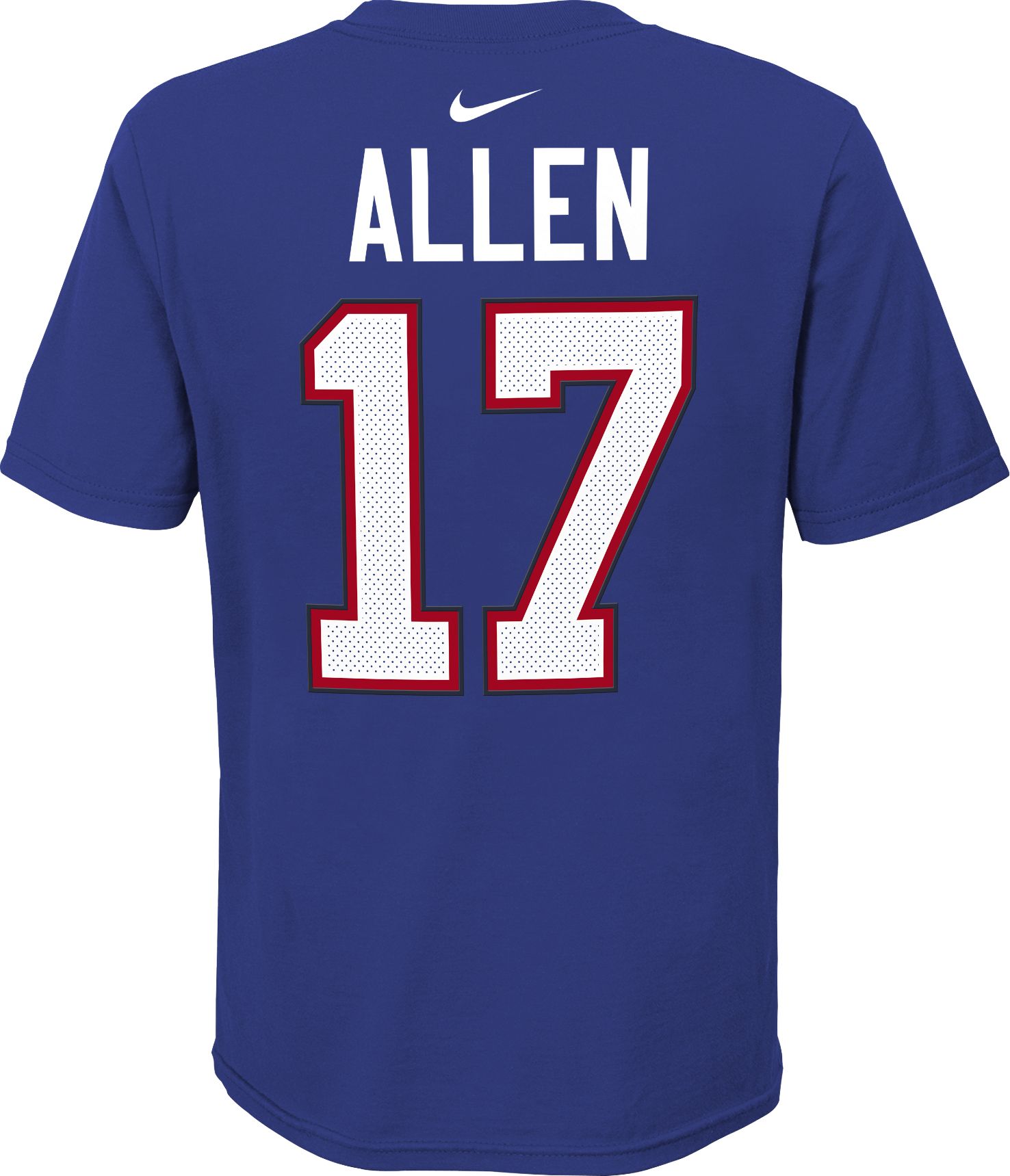 Nike Youth Buffalo Bills Josh Allen #17 Royal Player T-Shirt product image