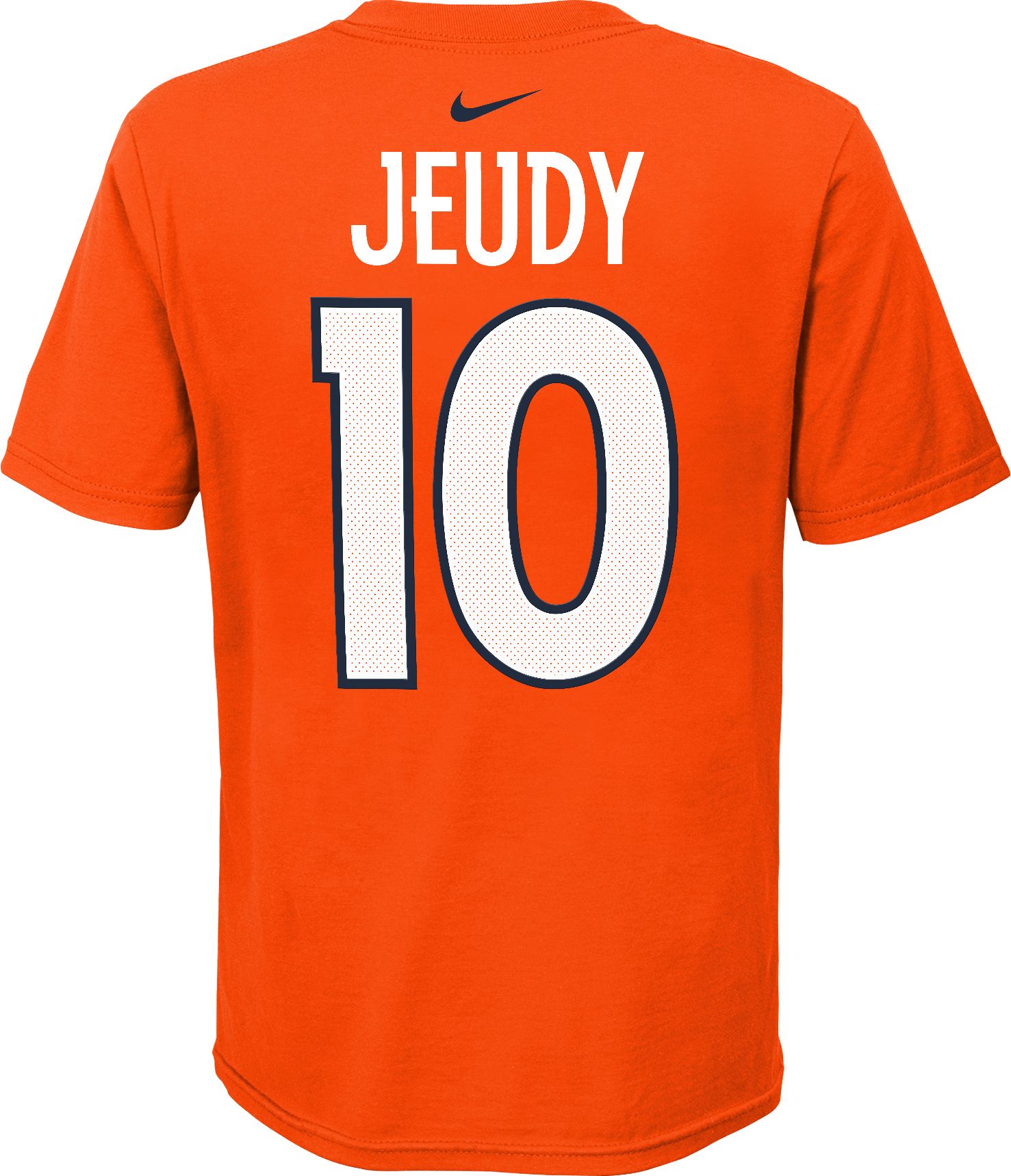 Nike Youth Denver Broncos Jerry Jeudy #10 Orange T-Shirt product image