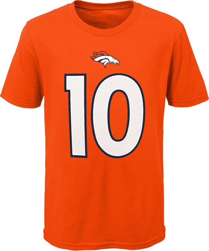 Nike Youth Denver Broncos Jerry Jeudy #10 Orange T-Shirt