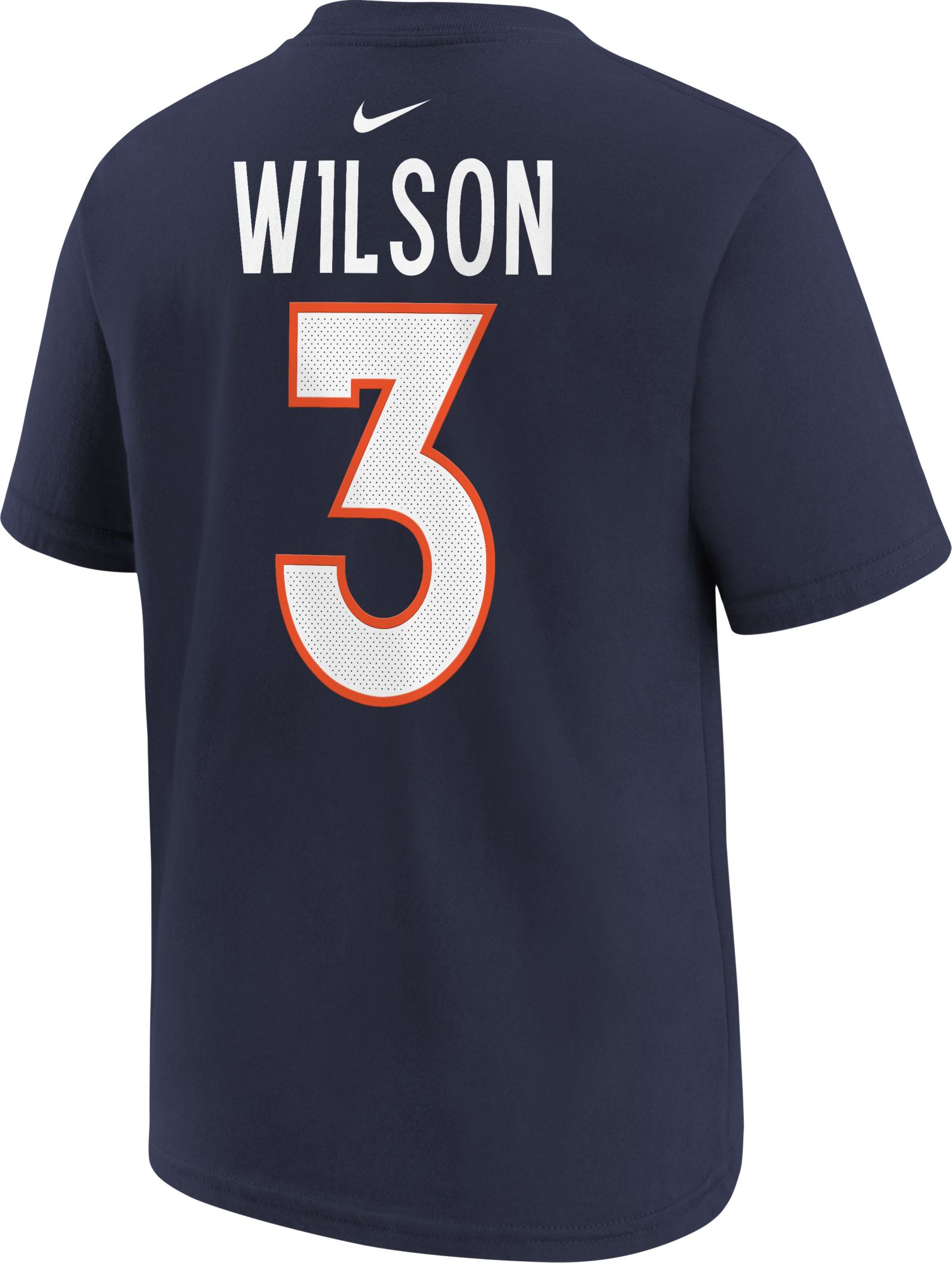 Nike Youth Denver Broncos Russell Wilson #3 Navy T-Shirt product image