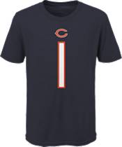 Nike Youth Chicago Bears Justin Fields #1 Navy T-Shirt product image