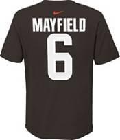 NFL Team Apparel Youth Cleveland Browns Baker Mayfield #6 Brown Player T-Shirt product image