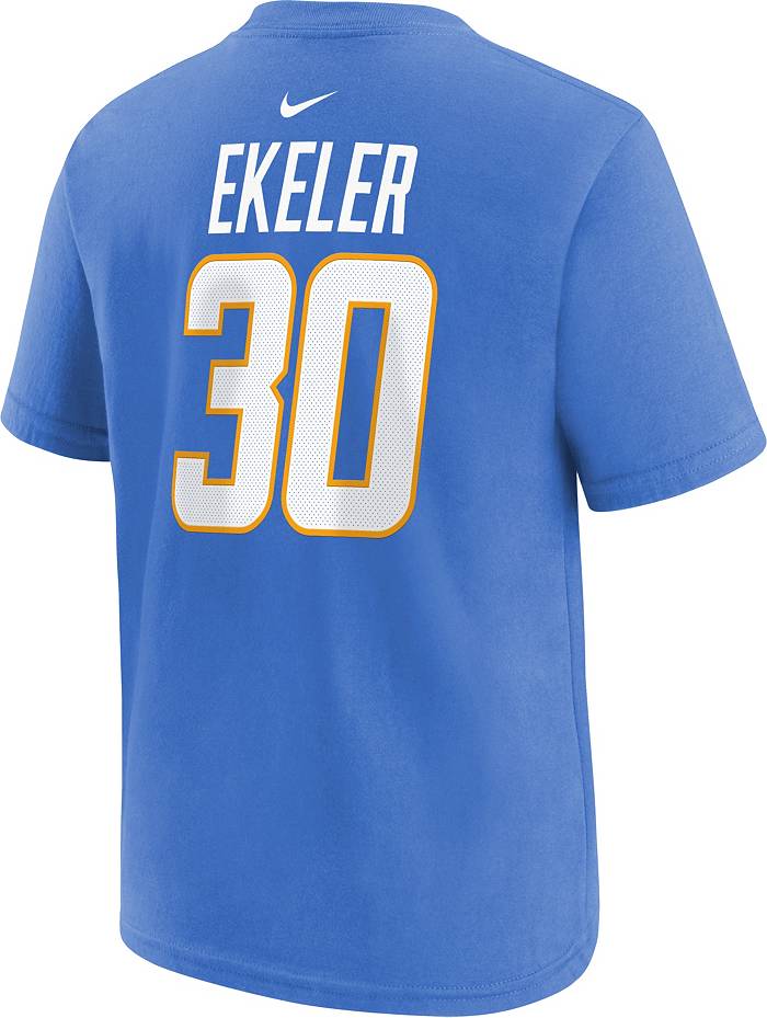Nike Youth Los Angeles Chargers Austin Ekeler #30 Blue T-Shirt