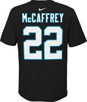 NFL Team Apparel Youth Carolina Panthers Christian McCaffrey #85 Black Player T-Shirt product image