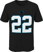 NFL Team Apparel Youth Carolina Panthers Christian McCaffrey #85 Black Player T-Shirt product image