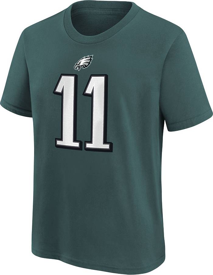 Nike Youth Philadelphia Eagles A.J. Brown #11 Green T-Shirt