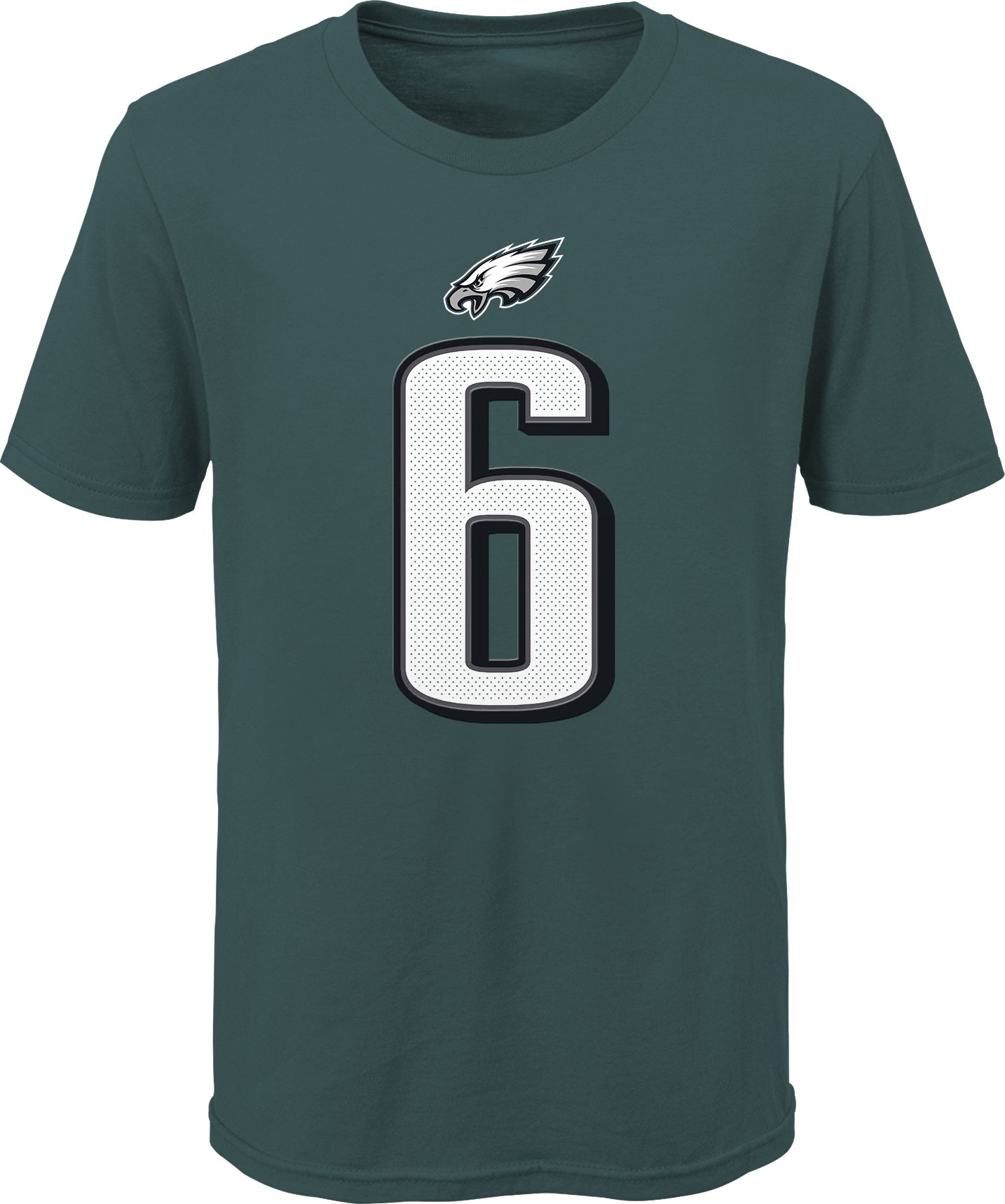 Nike Youth Philadelphia Eagles DeVonta Smith #6 Green T-Shirt product image