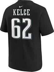 Nike Youth Philadelphia Eagles Jason Kelce #62 Black T-Shirt