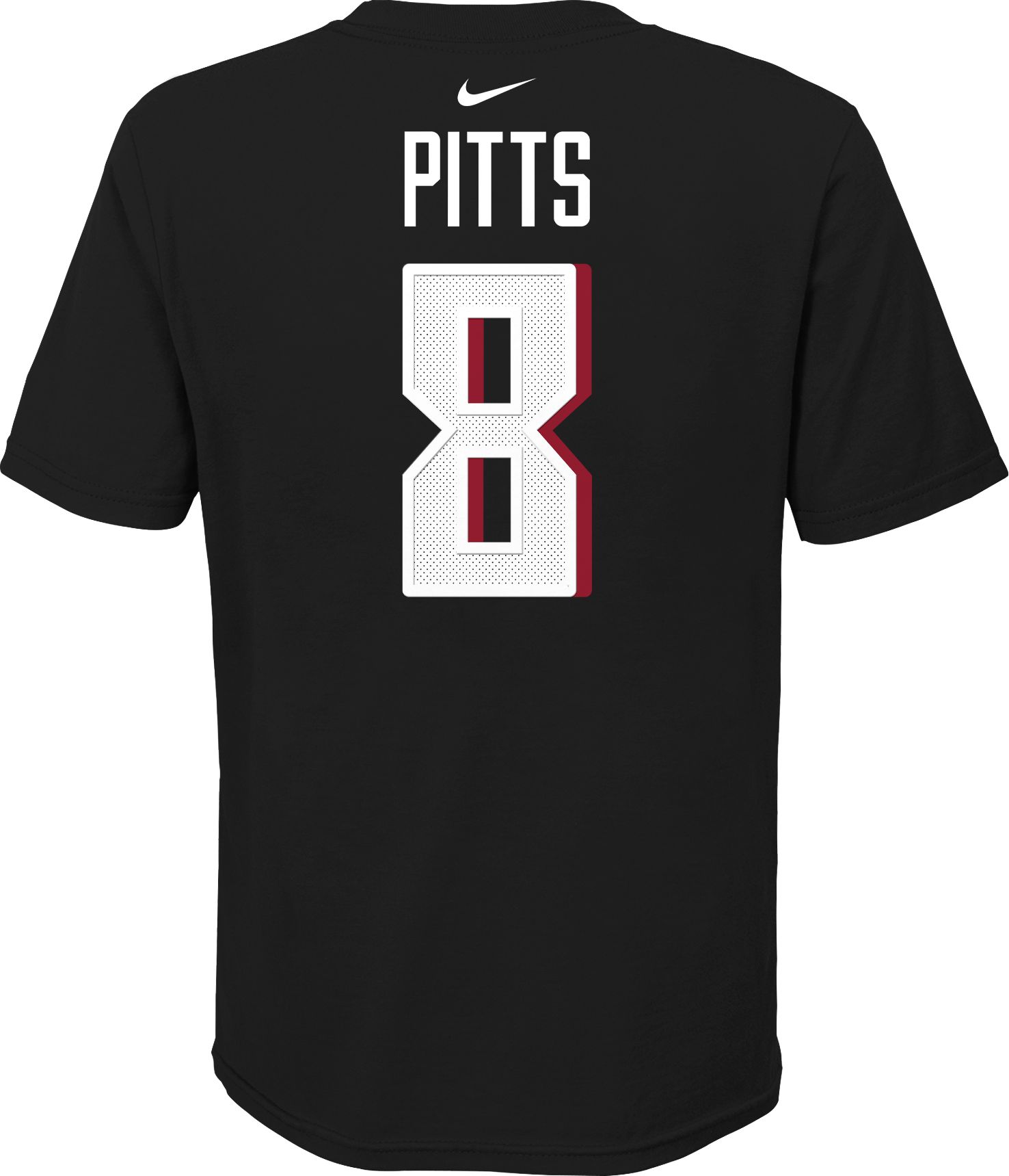 Nike Youth Atlanta Falcons Kyle Pitts #8 Black T-Shirt