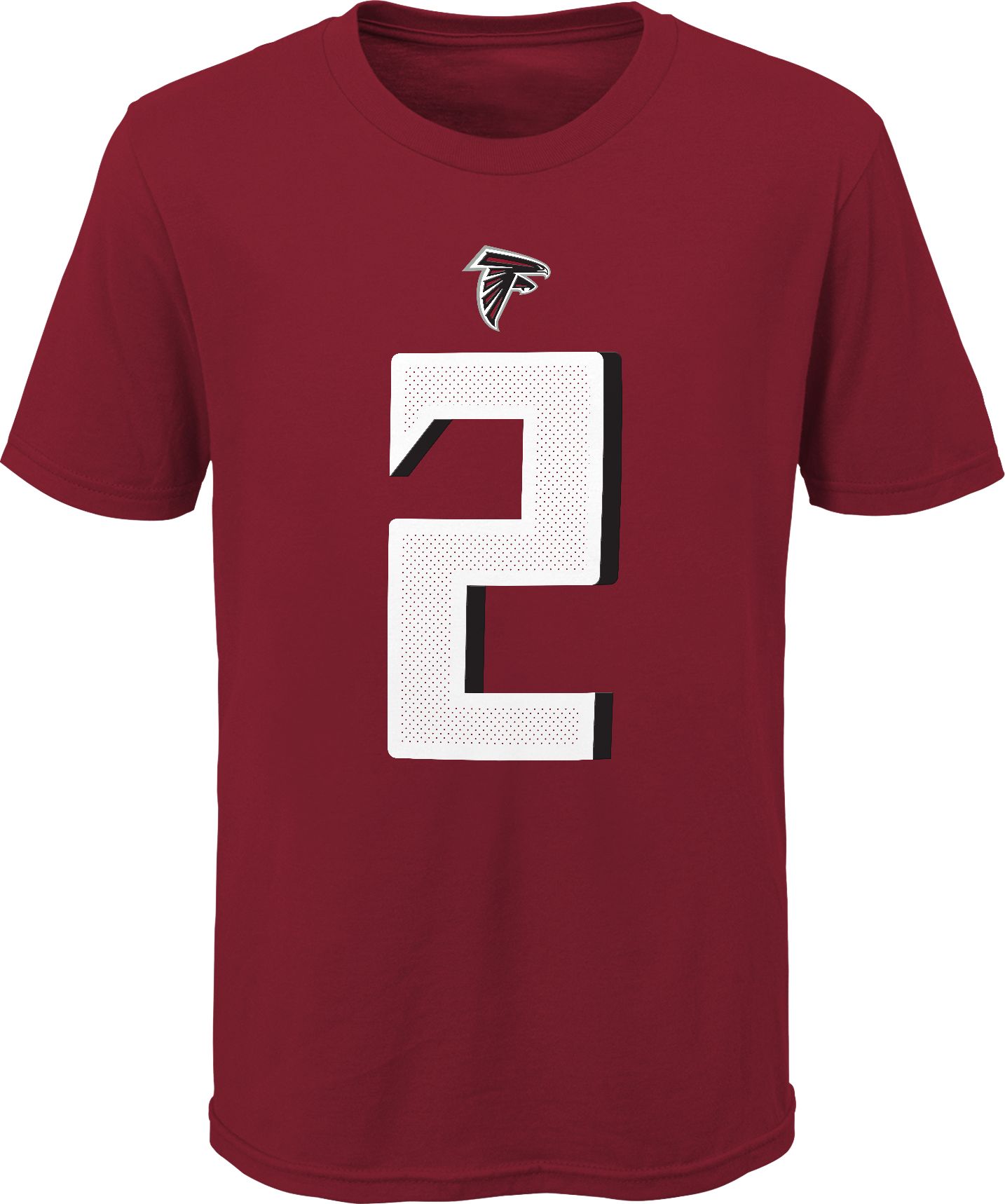 NFL Team Apparel Youth Atlanta Falcons Matt Ryan #85 Red Player T-Shirt product image