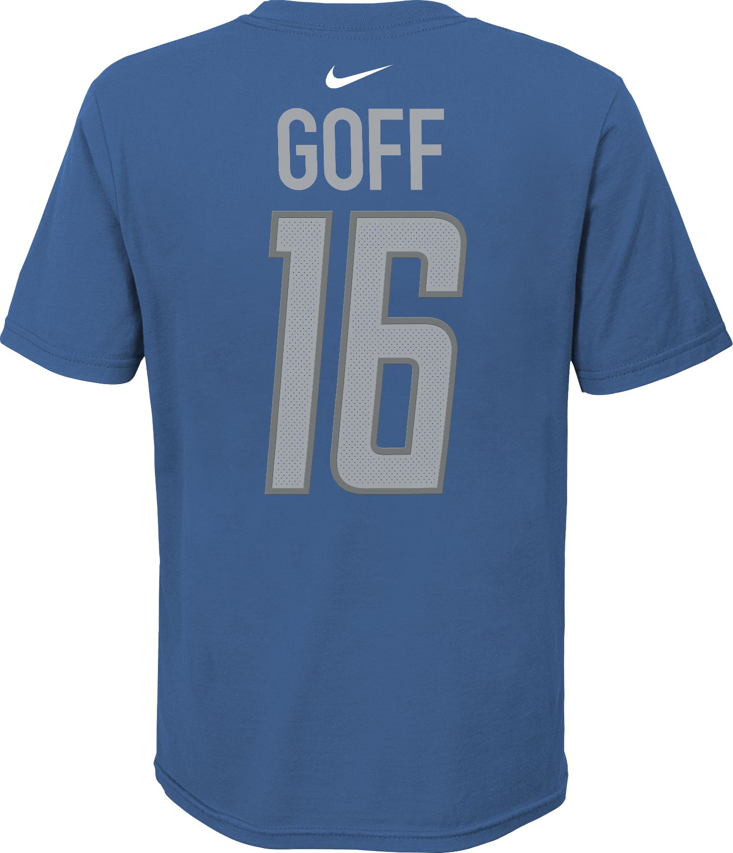 Nike Youth Detroit Lions Jared Goff #16 Blue T-Shirt product image