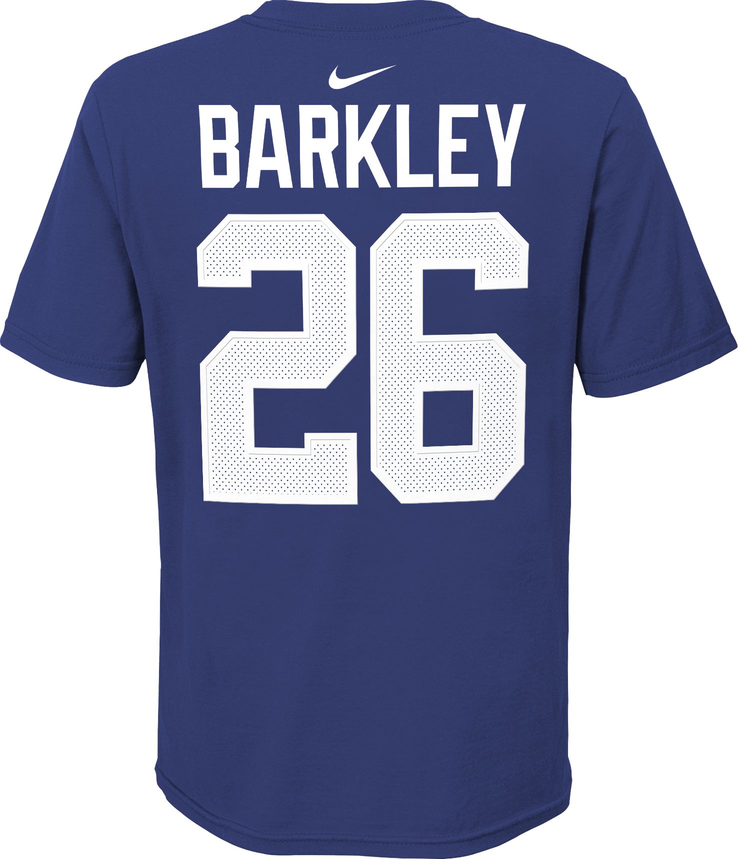 NFL Team Apparel Youth New York Giants Saquon Barkley #85 Royal Player T-Shirt product image