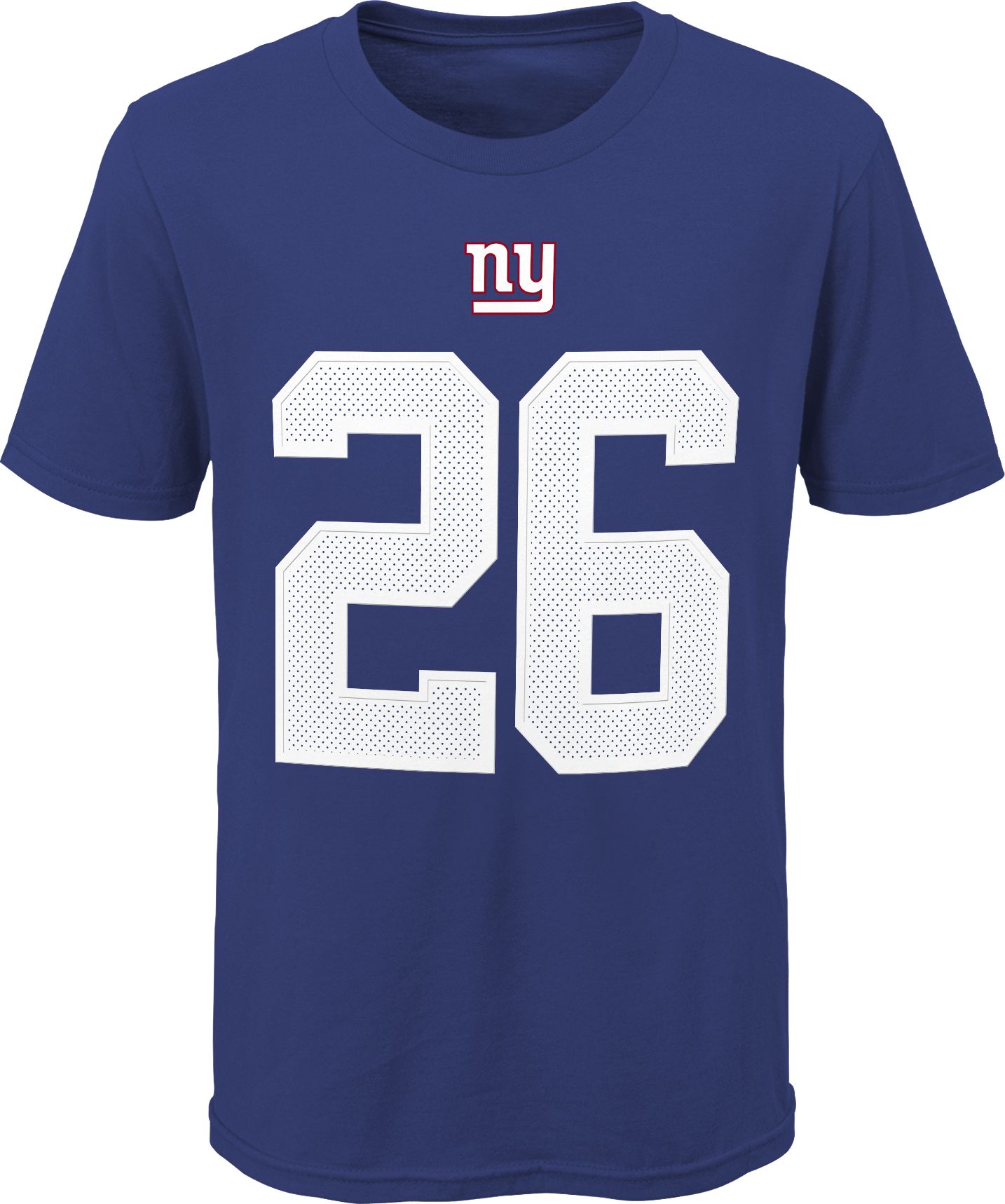 NFL Team Apparel Youth New York Giants Saquon Barkley #85 Royal Player T-Shirt product image