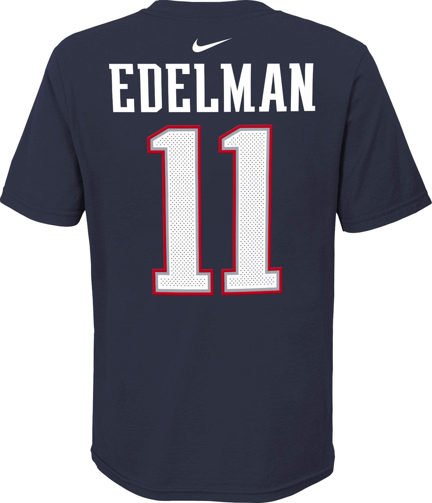 NFL Team Apparel Youth New England Patriots Julian Edelman #85 Navy Player T-Shirt product image