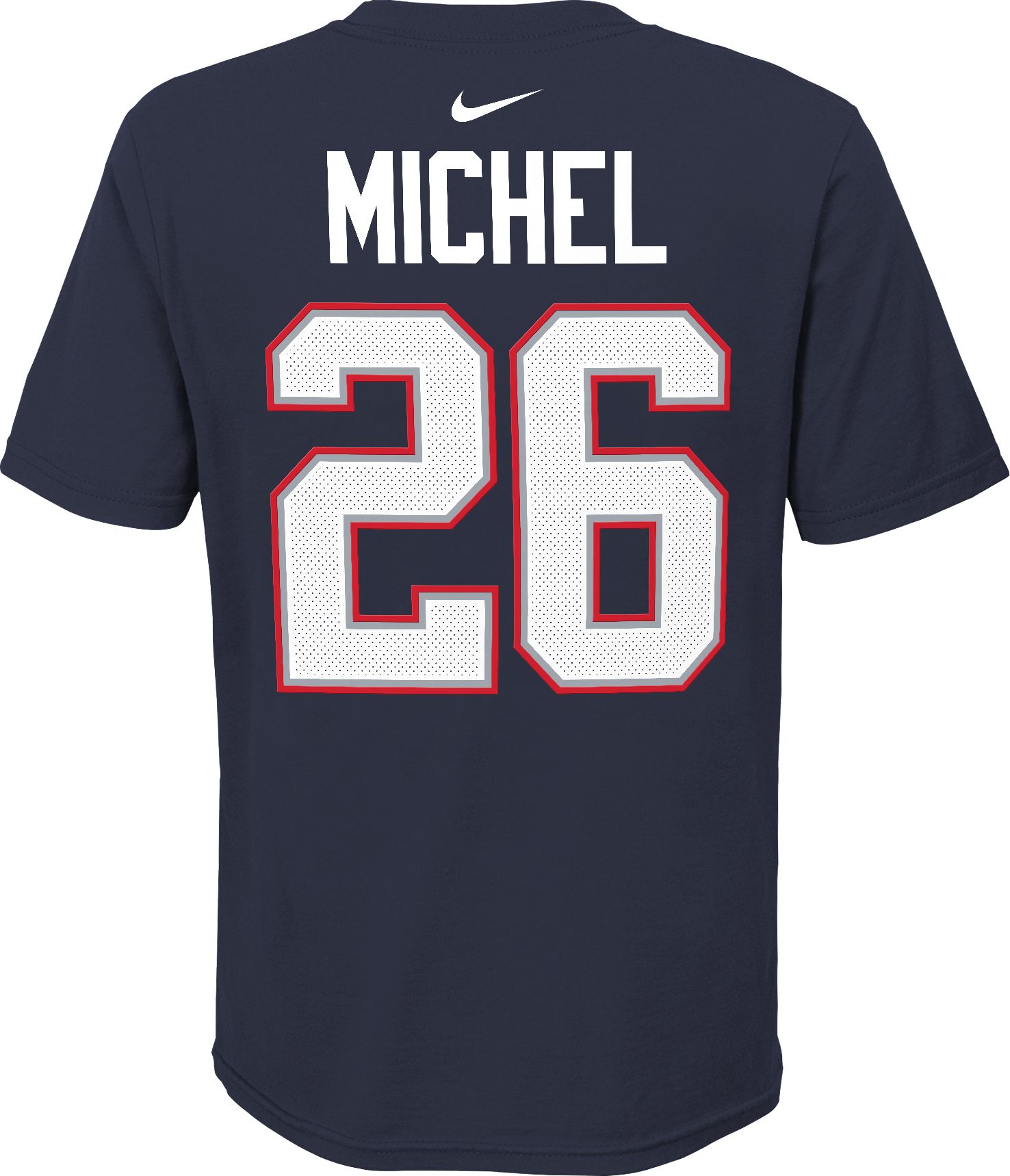 NFL Team Apparel Youth New England Patriots Sony Michel #85 Navy Player T-Shirt product image
