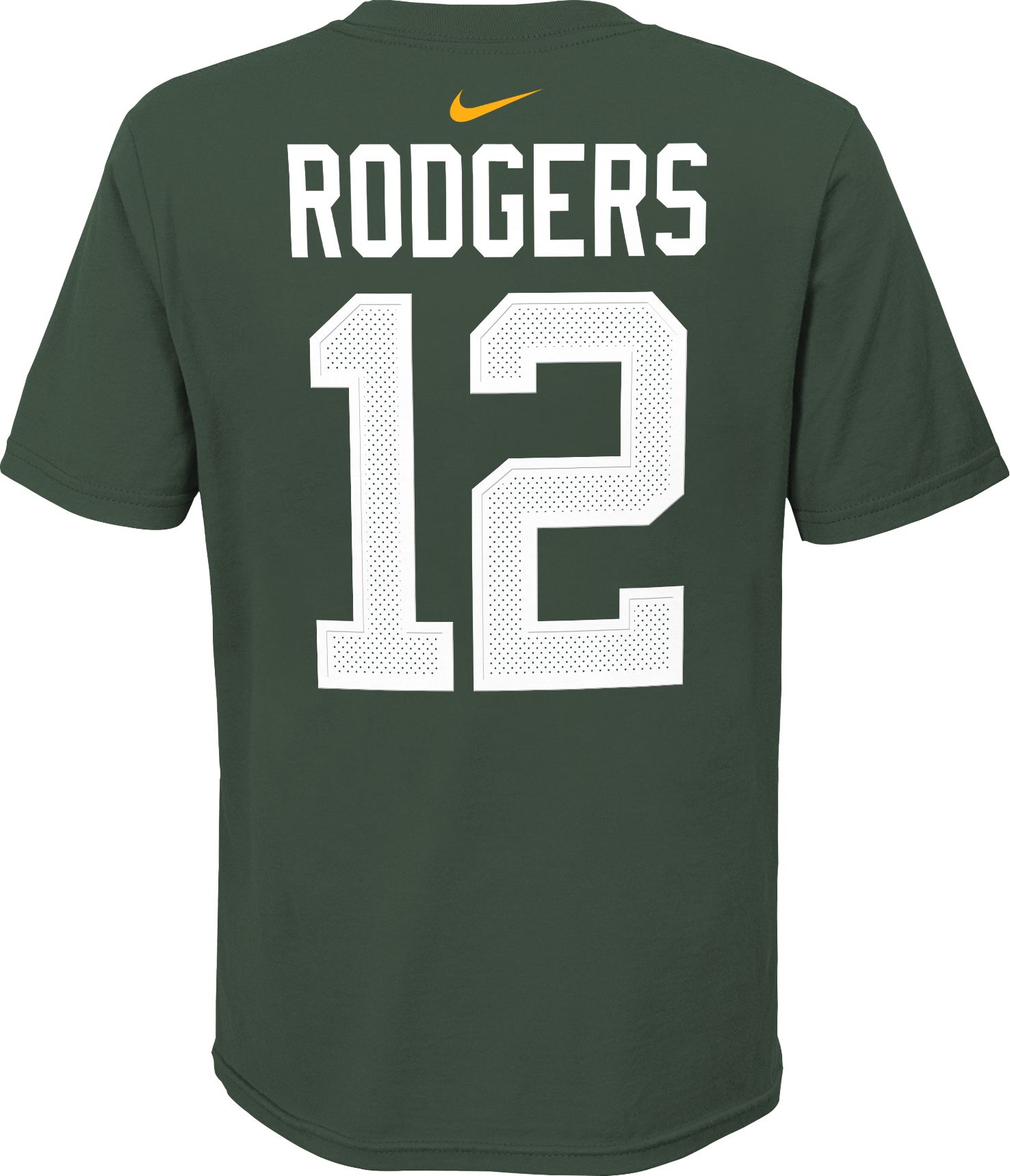 NFL Team Apparel Youth Green Bay Packers Aaron Rodgers #12 Green Player T-Shirt product image