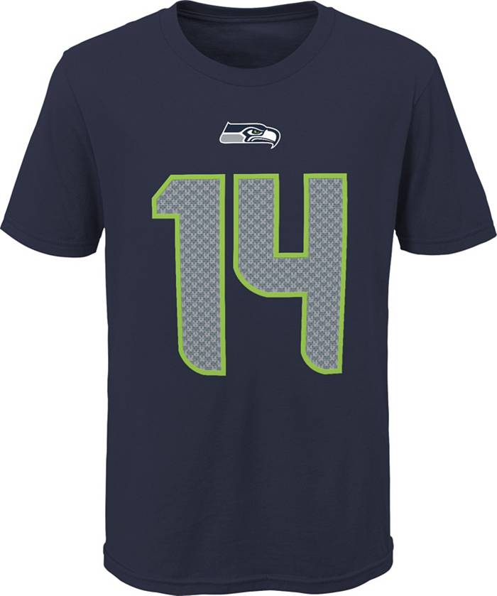 Men's Nike Dk Metcalf College Navy Seattle Seahawks Name & Number T-Shirt Size: Small