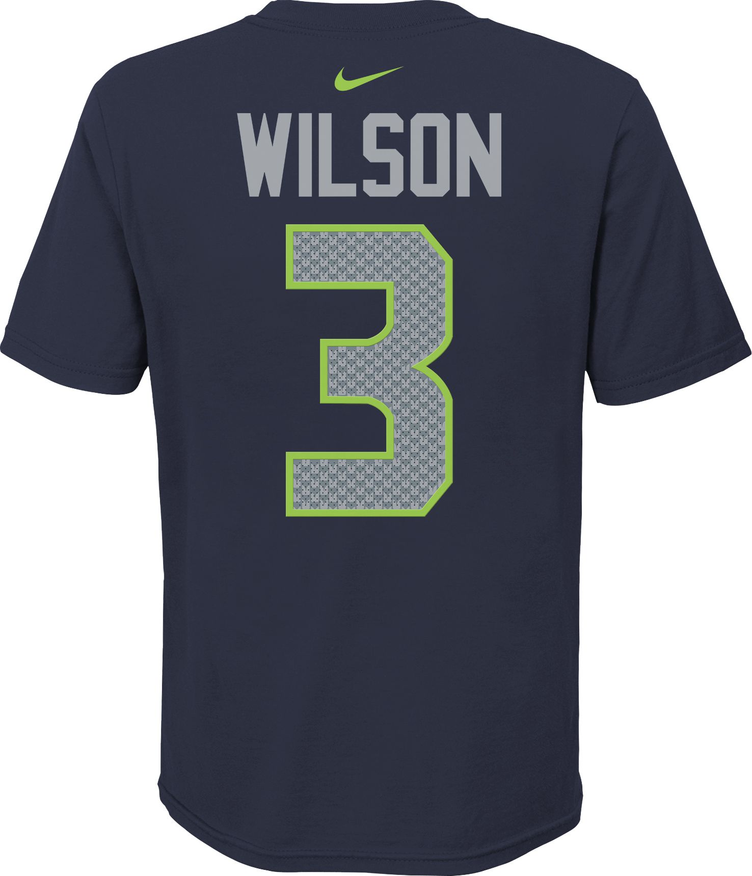 NFL Team Apparel Youth Seattle Seahawks Russel Wilson #85 Navy Player T-Shirt product image