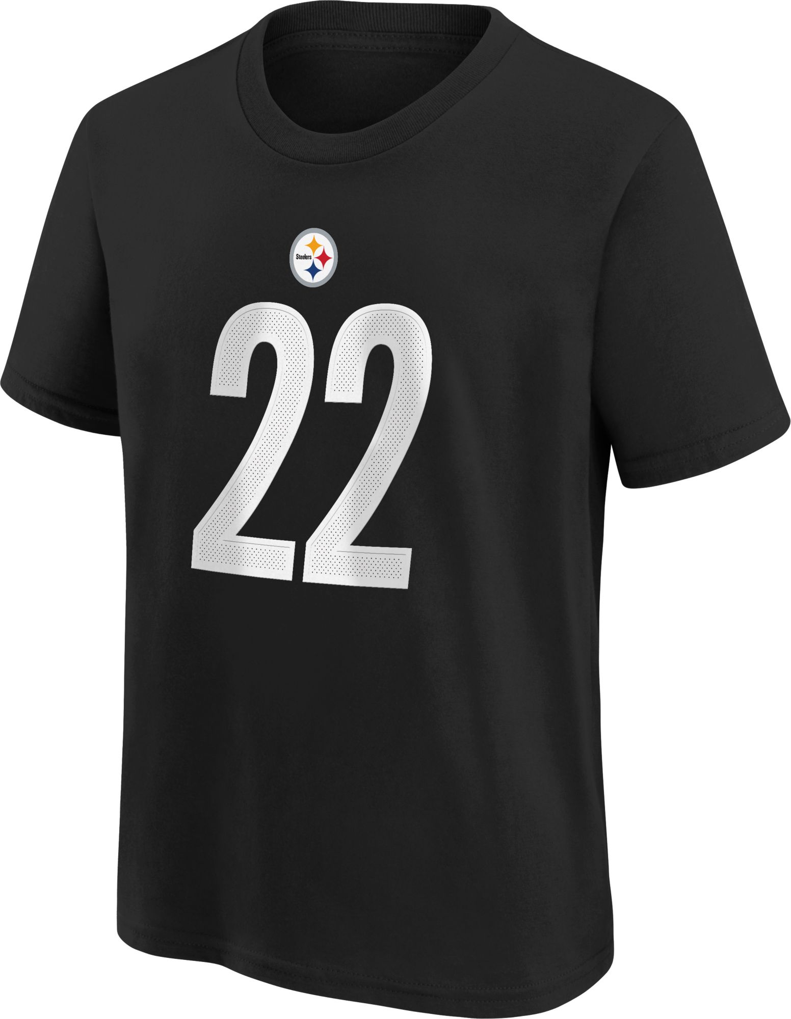 Nike Youth Pittsburgh Steelers Najee Harris #22 Black T-Shirt