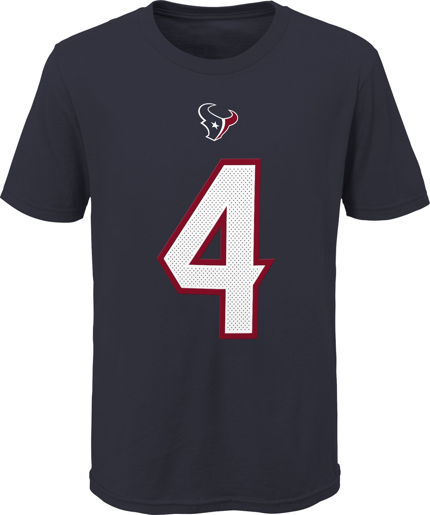 NFL Team Apparel Youth Houston Texans Deshaun Watson #85 Navy Player T-Shirt product image