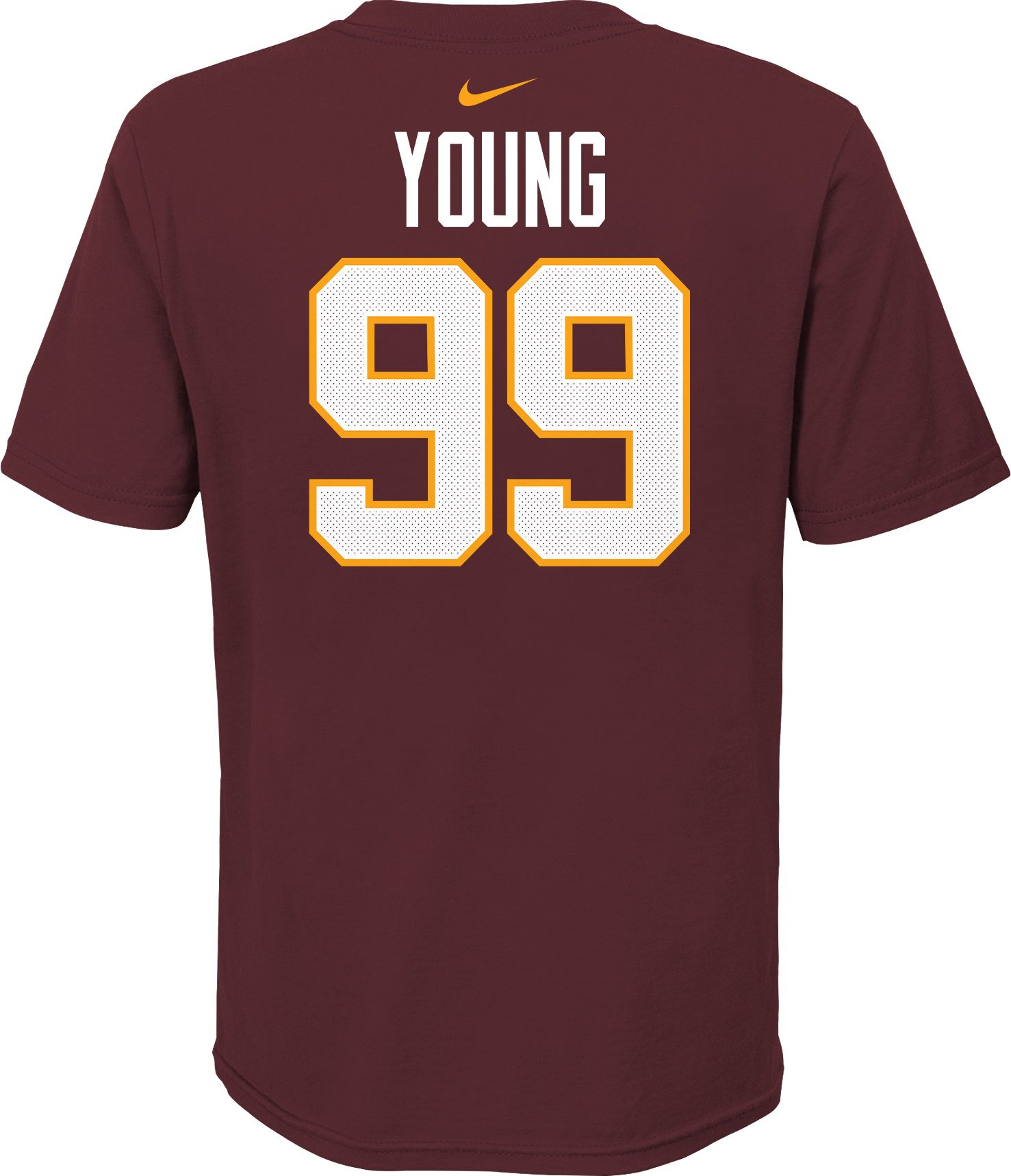 Nike Youth Washington Football Team Chase Young #99 Red T-Shirt product image