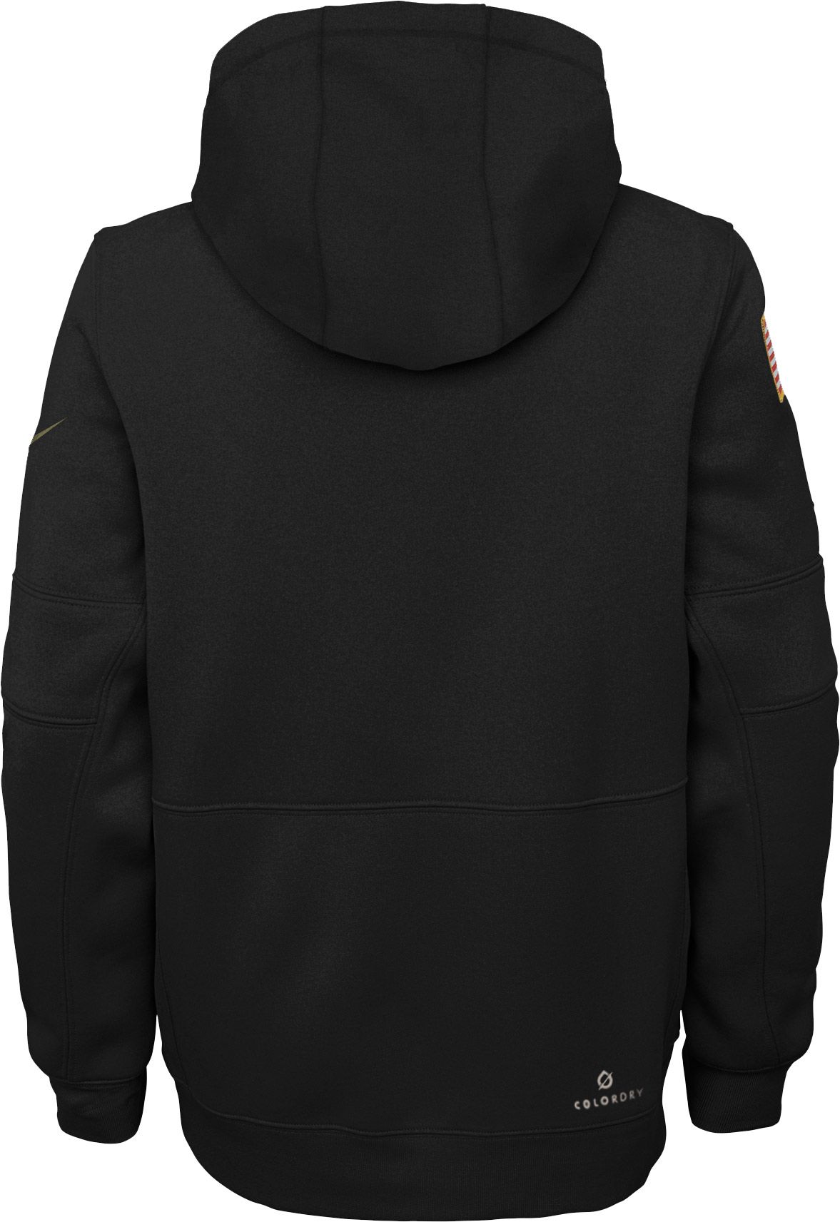 Nike Youth Salute to Service Atlanta Falcons Black Therma-FIT Pullover Hoodie product image
