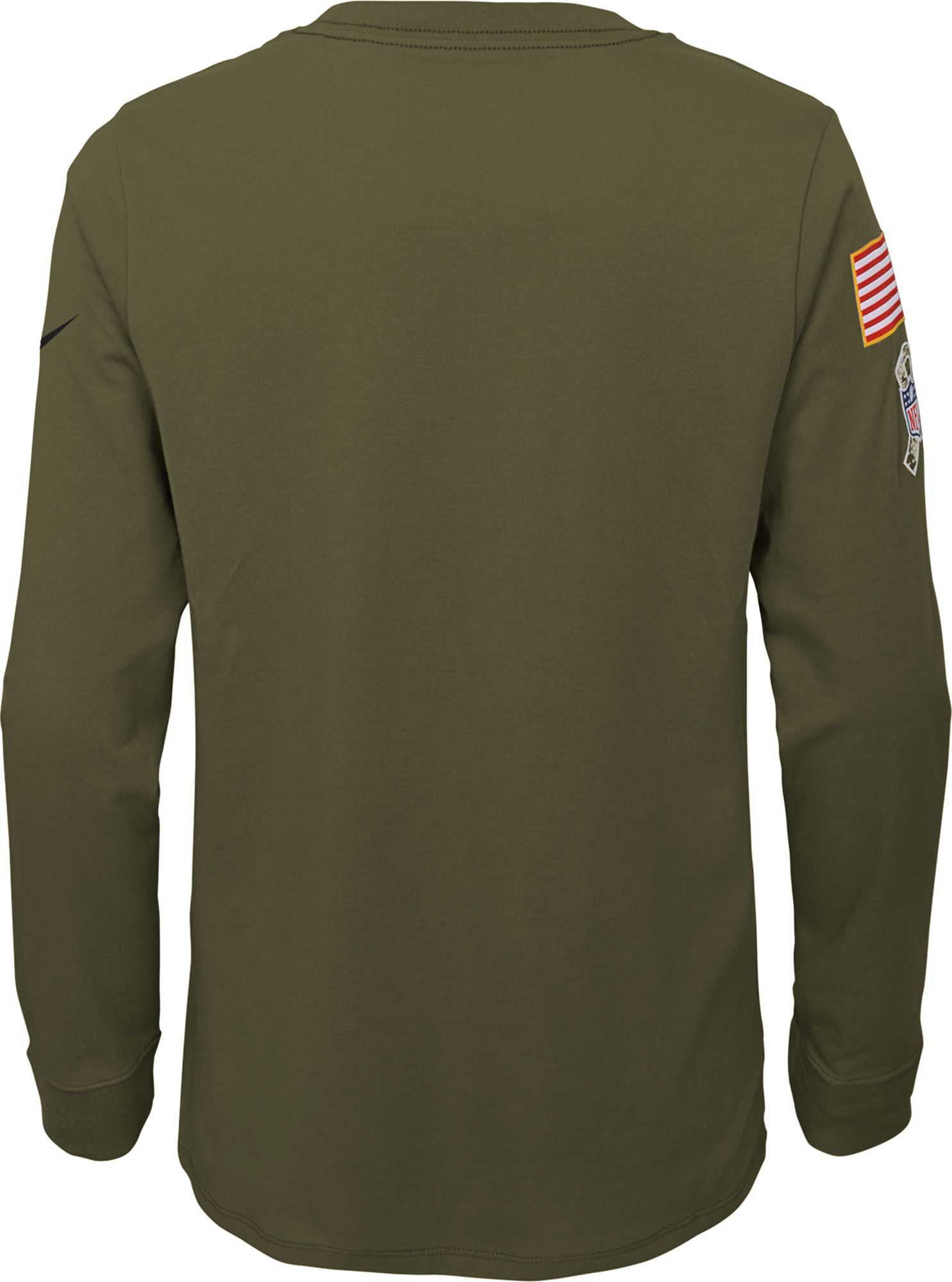 Nike Youth New Orleans Saints Salute to Service Olive Long Sleeve T-Shirt product image